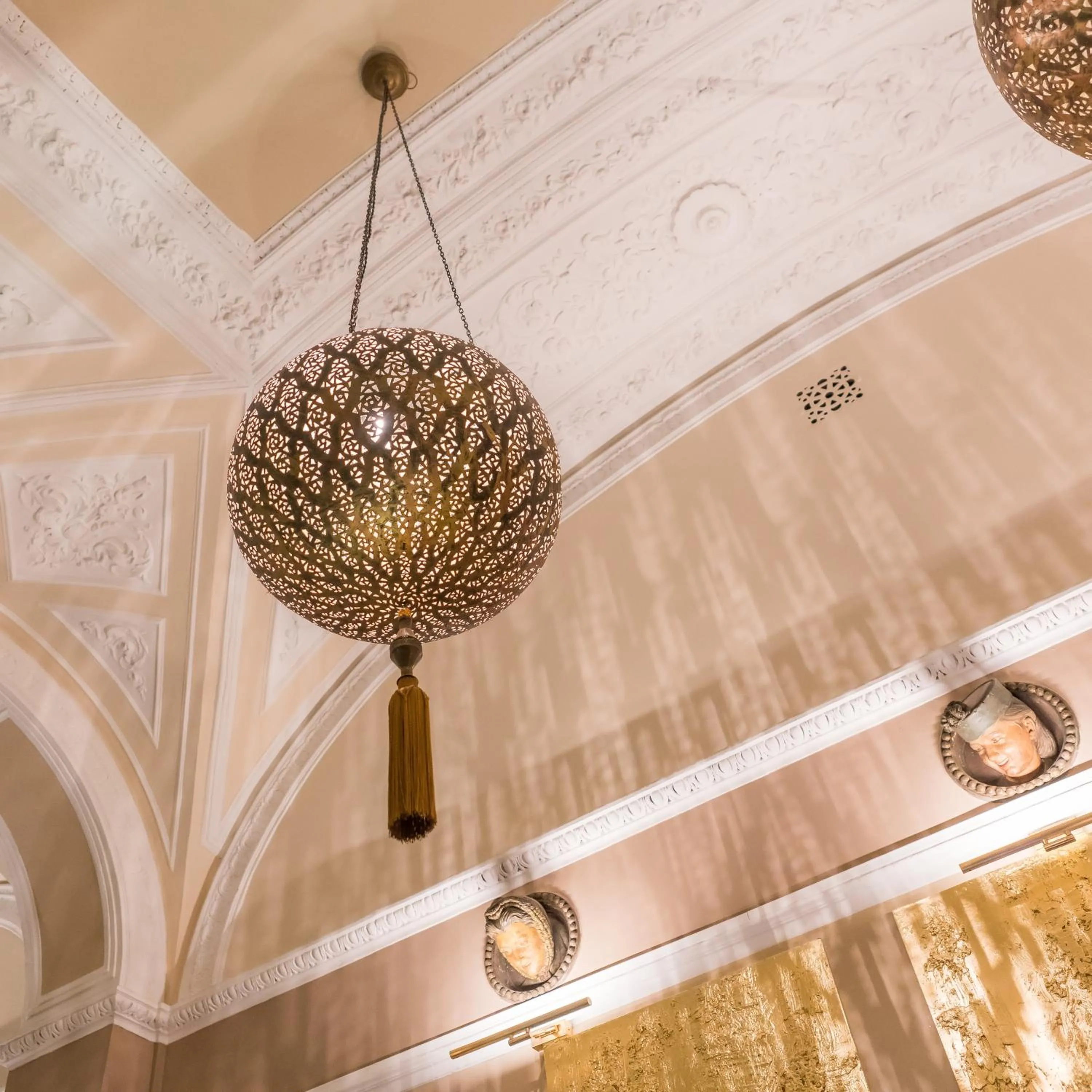 Decorative detail in Hotel Bernini Palace