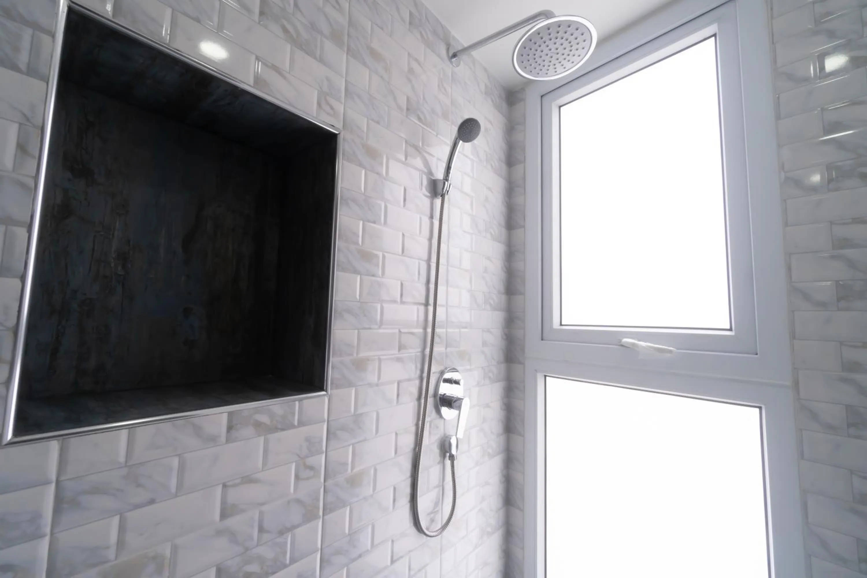 Shower in Spark Hotel - MRT Queen Sirikit - SHA Extra Plus Certified