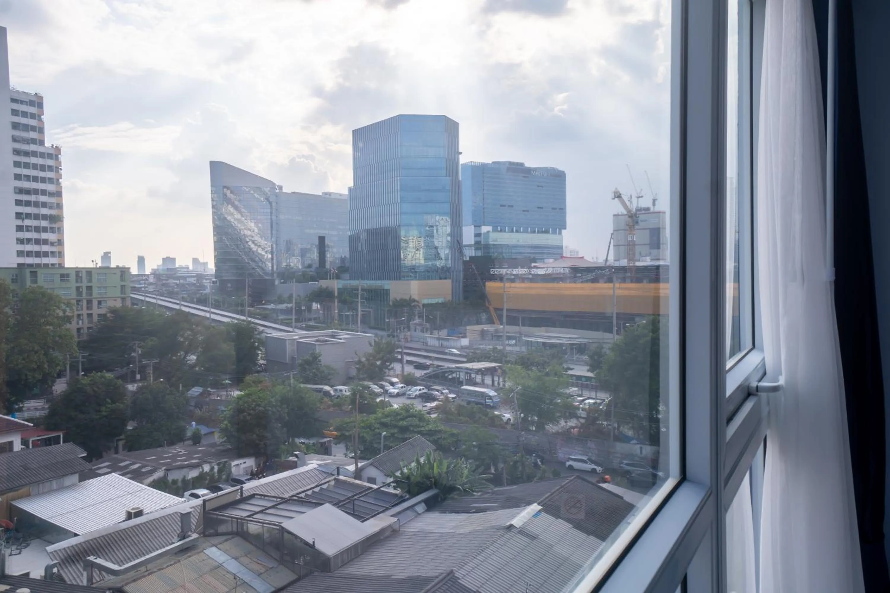 View (from property/room) in Spark Hotel - MRT Queen Sirikit - SHA Extra Plus Certified