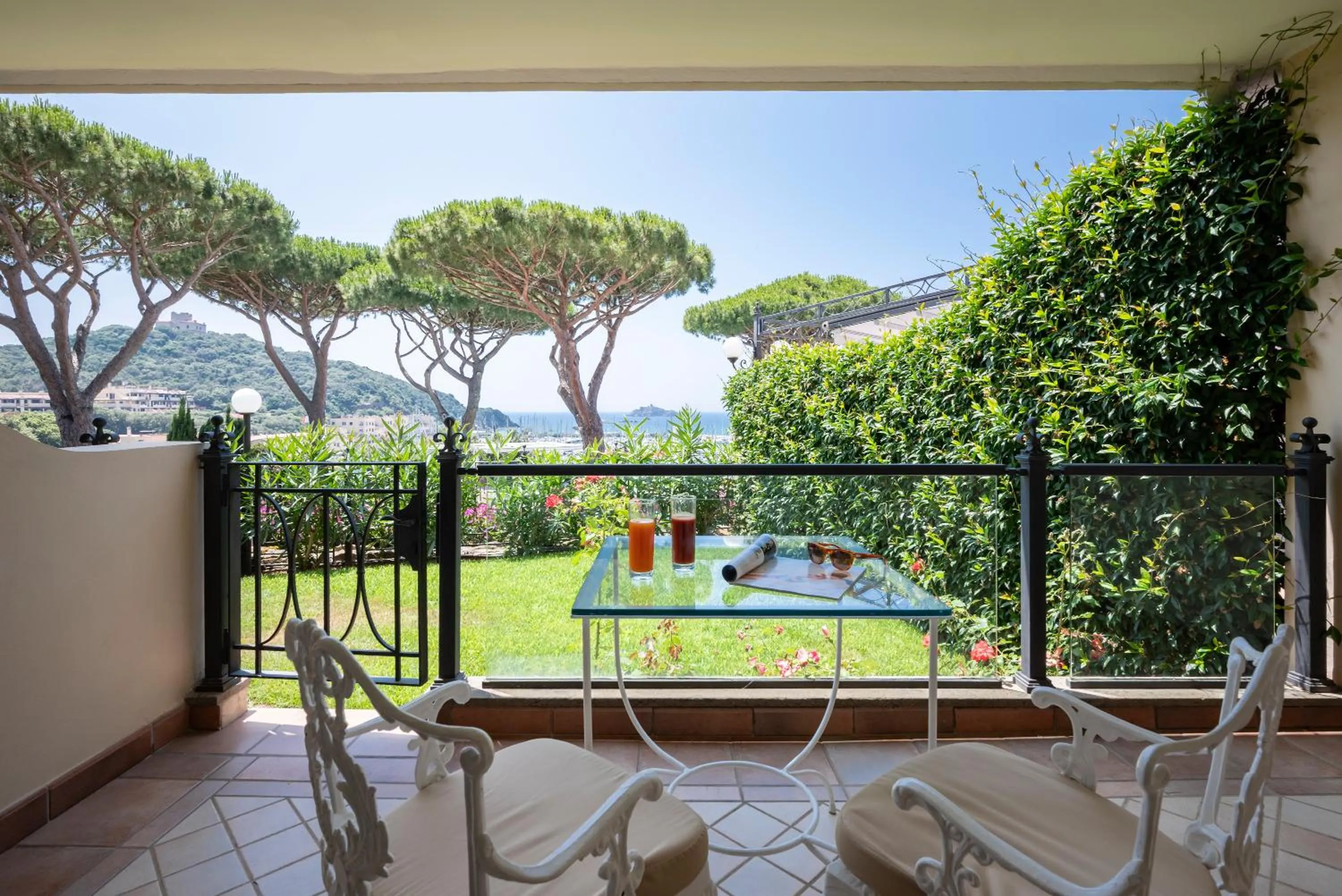 Balcony/Terrace in Cala del Porto Punta Ala - Preferred Hotels