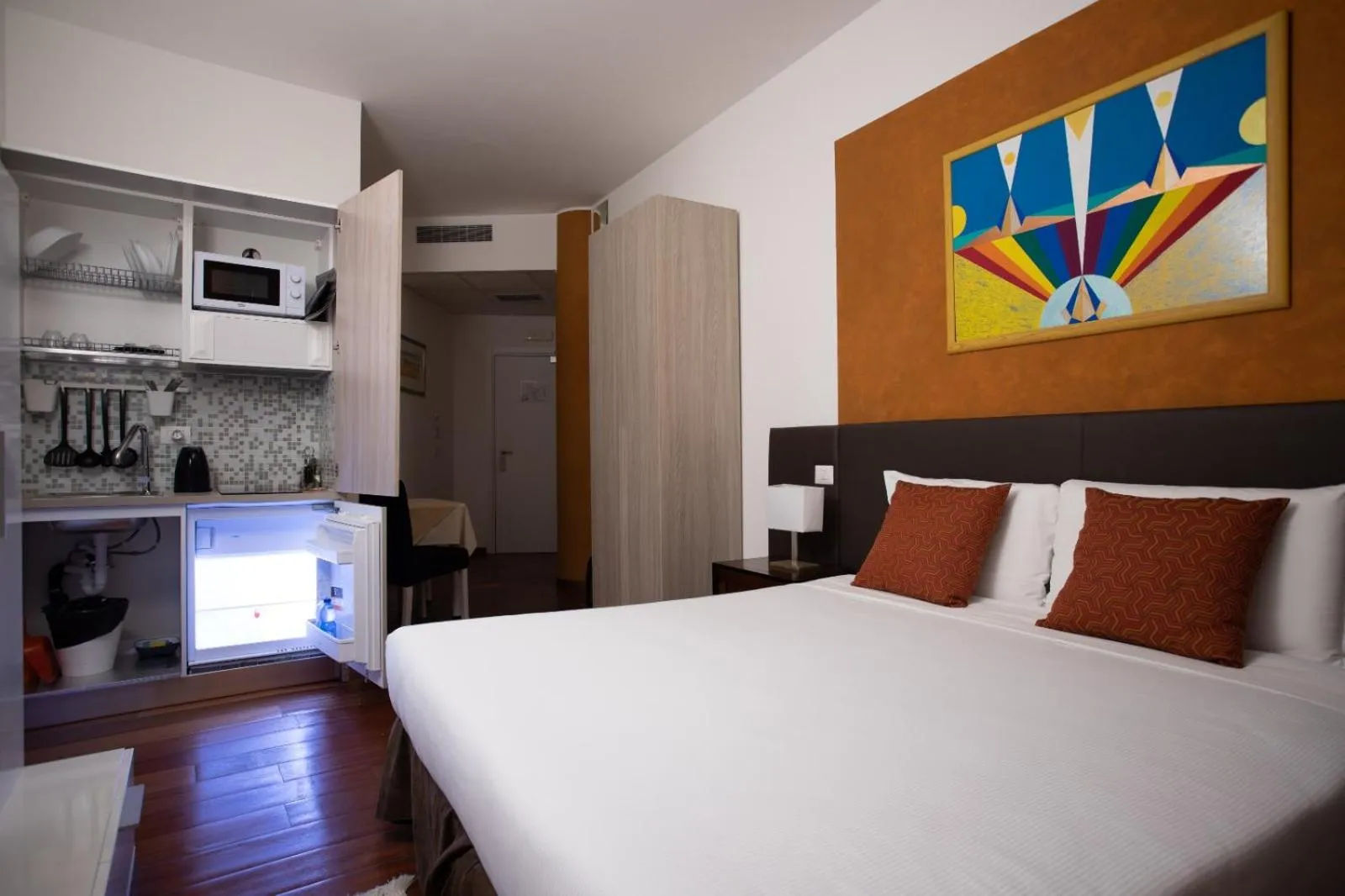 Bed in EGO' Residence Ferrara