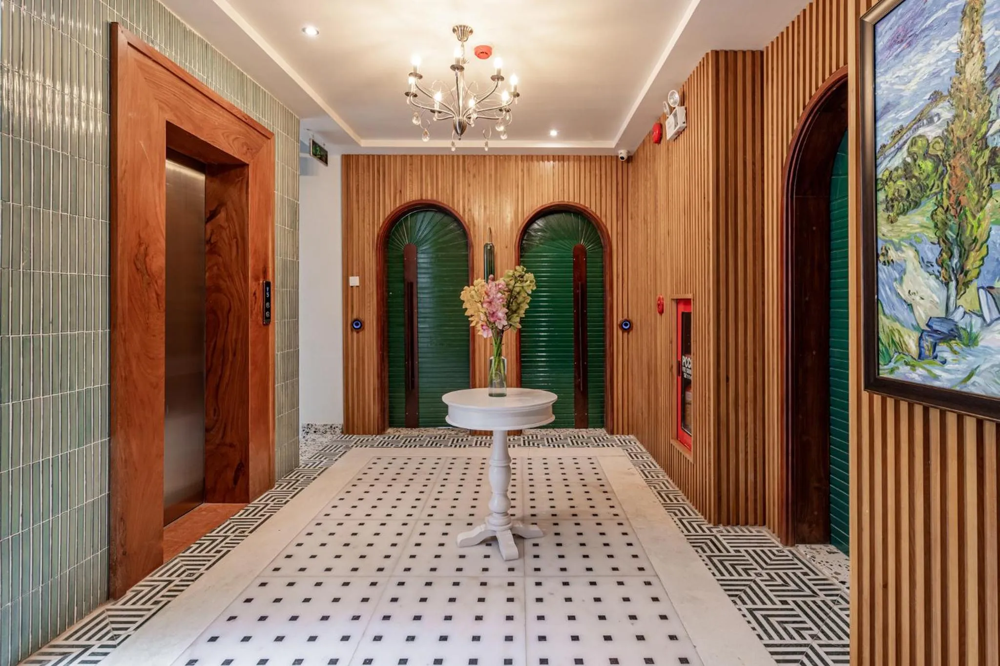 Decorative detail in FREE AIRPORT - MISAKI Hotel by SAZI