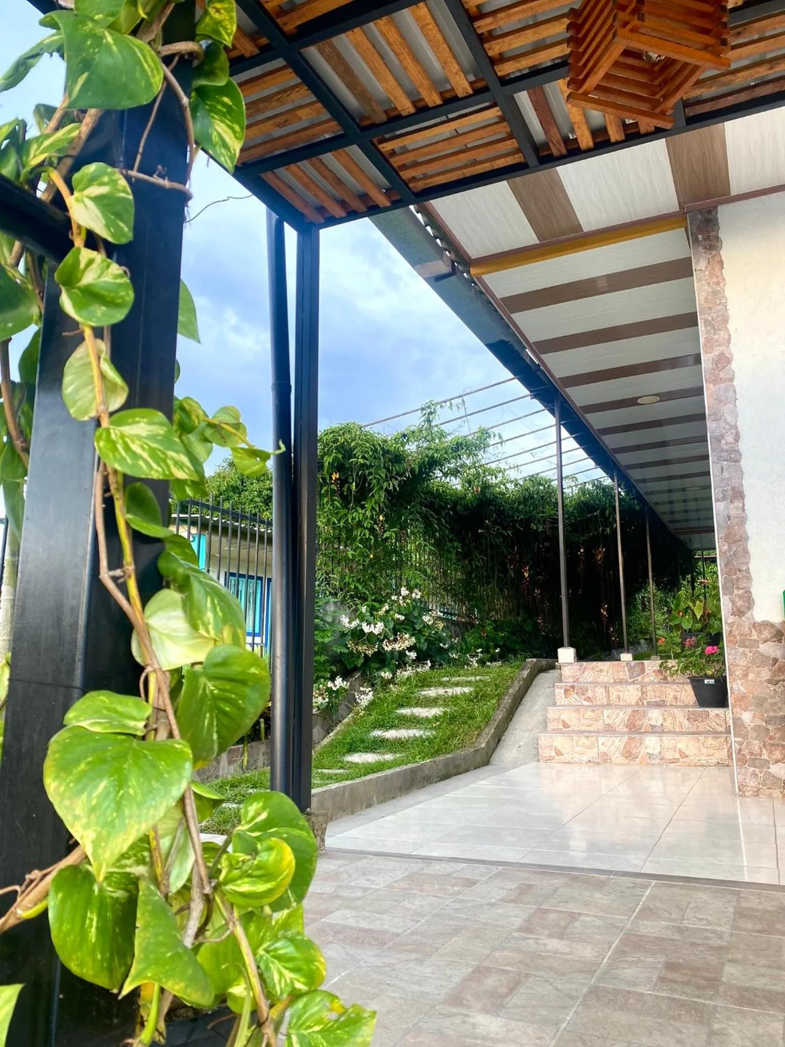 Garden view in Hotel Casa campestre HH