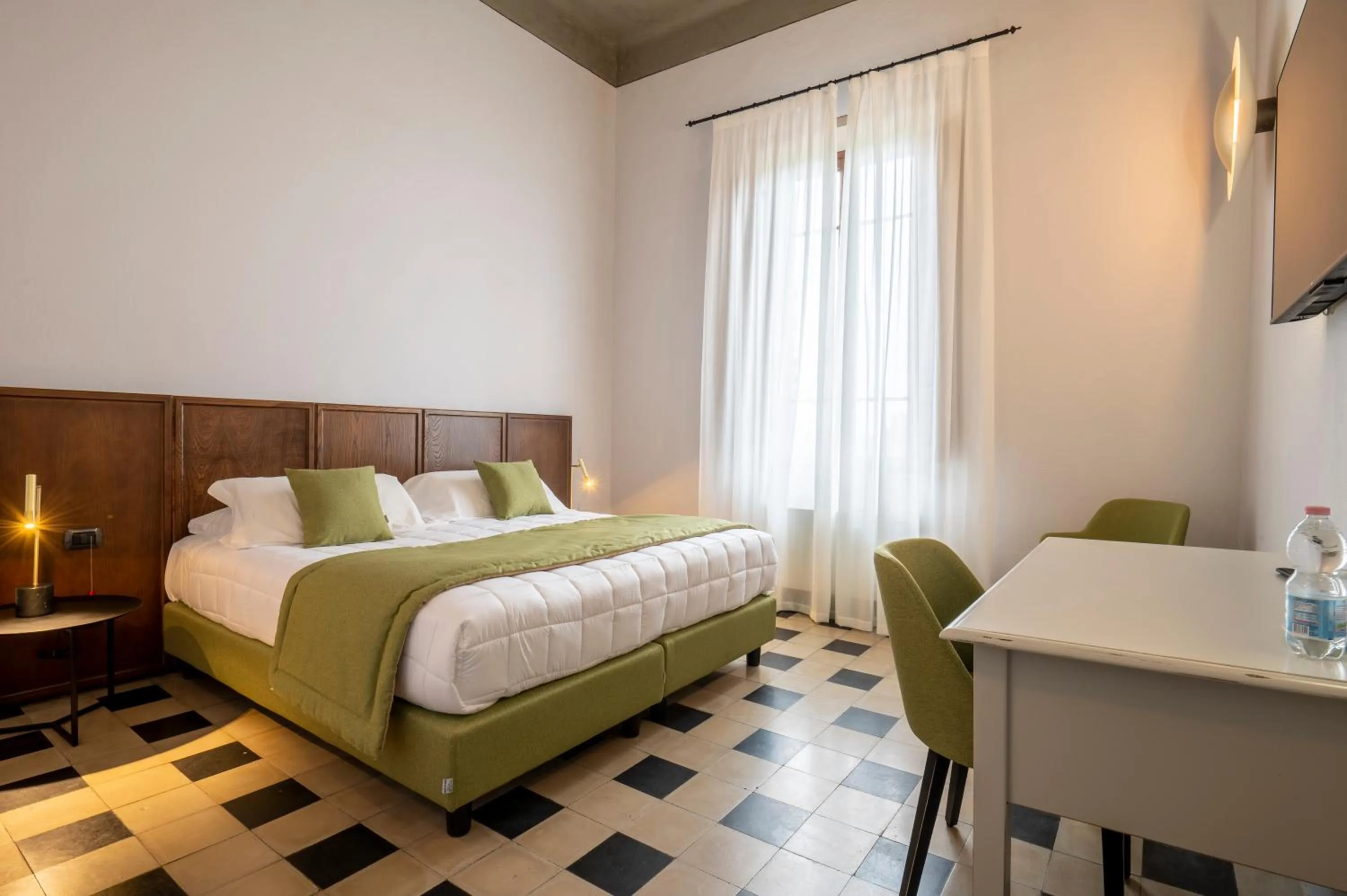 Bed in Hotel Villa Maya