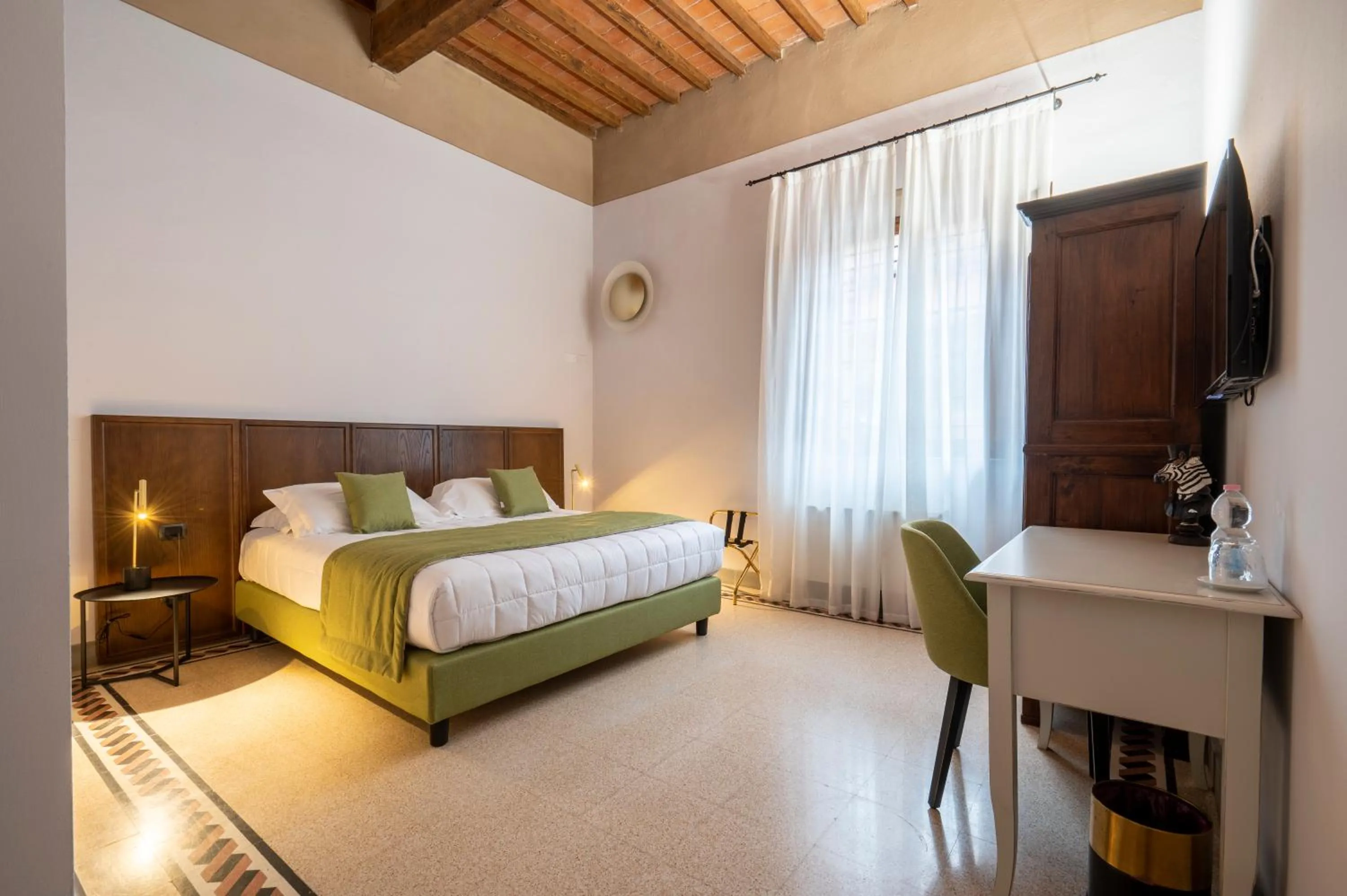 Bed in Hotel Villa Maya