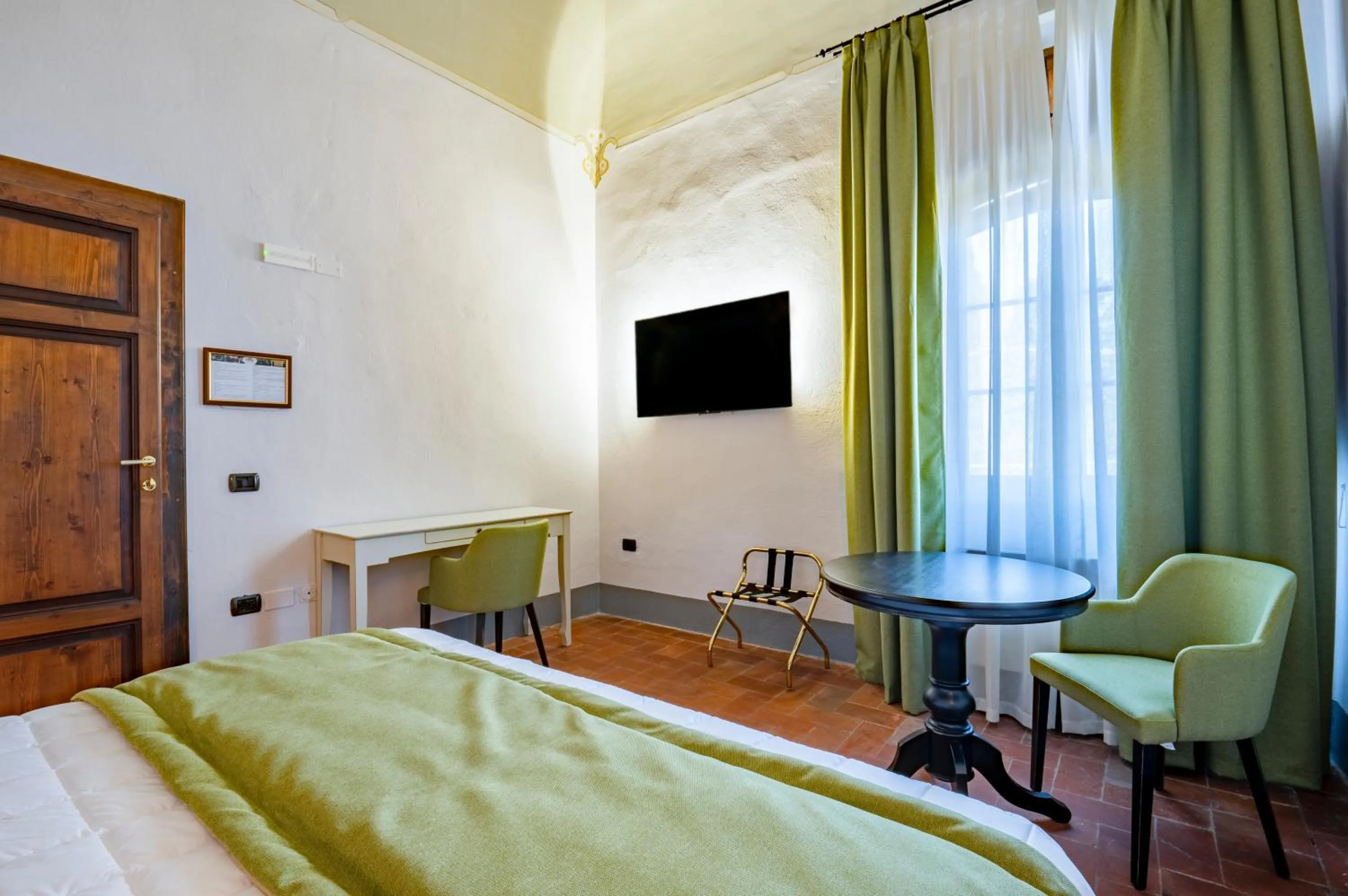 Bed in Hotel Villa Maya