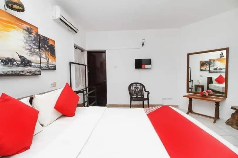 Bed in OYO 459 Barasti beach resort