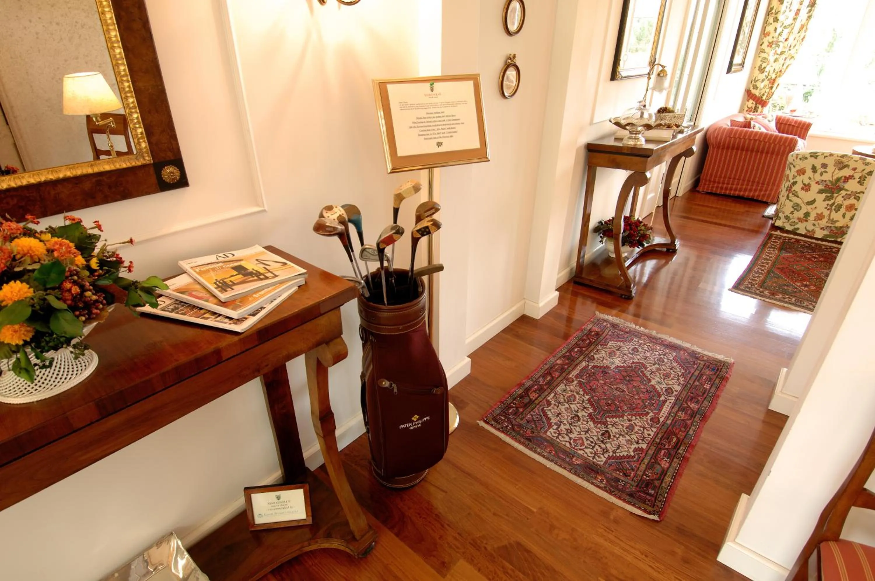 Lobby or reception in Marignolle Relais & Charme - Residenza d'Epoca