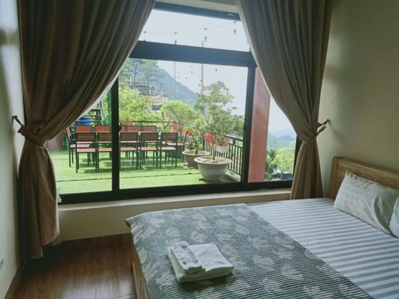 Bed in Sun Villa Tam Đảo