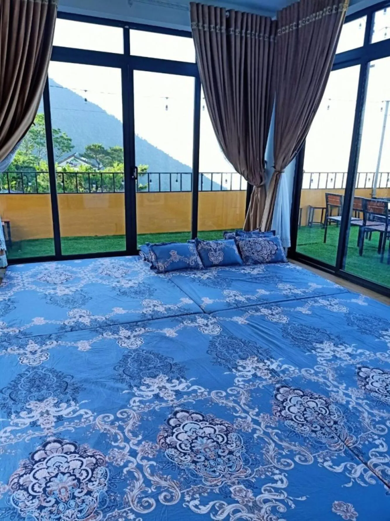 Balcony/Terrace, Bed in Sun Villa Tam Đảo