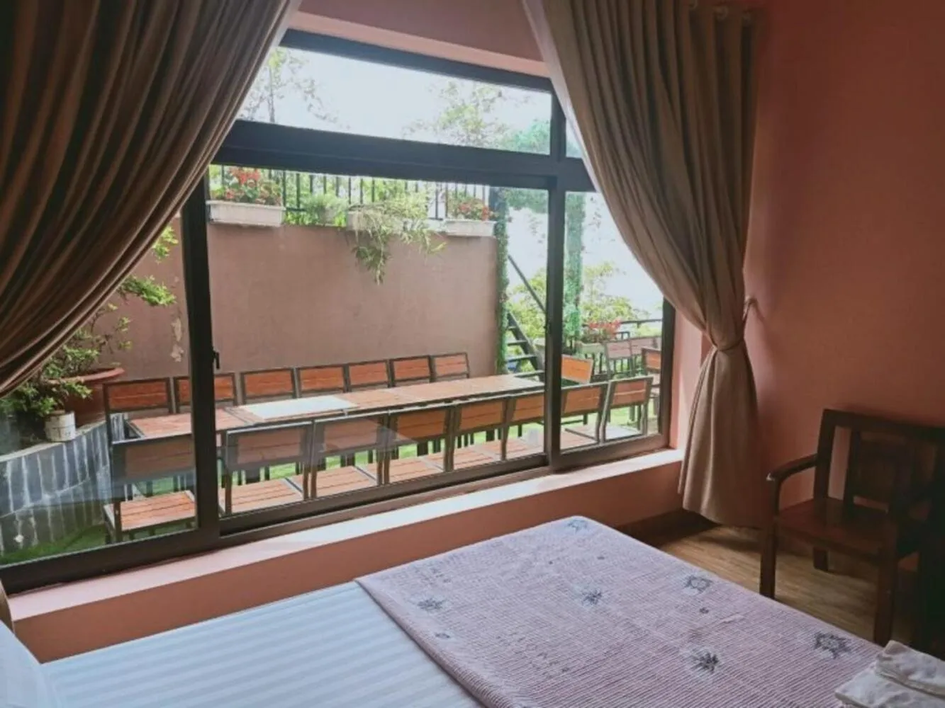 Bed in Sun Villa Tam Đảo