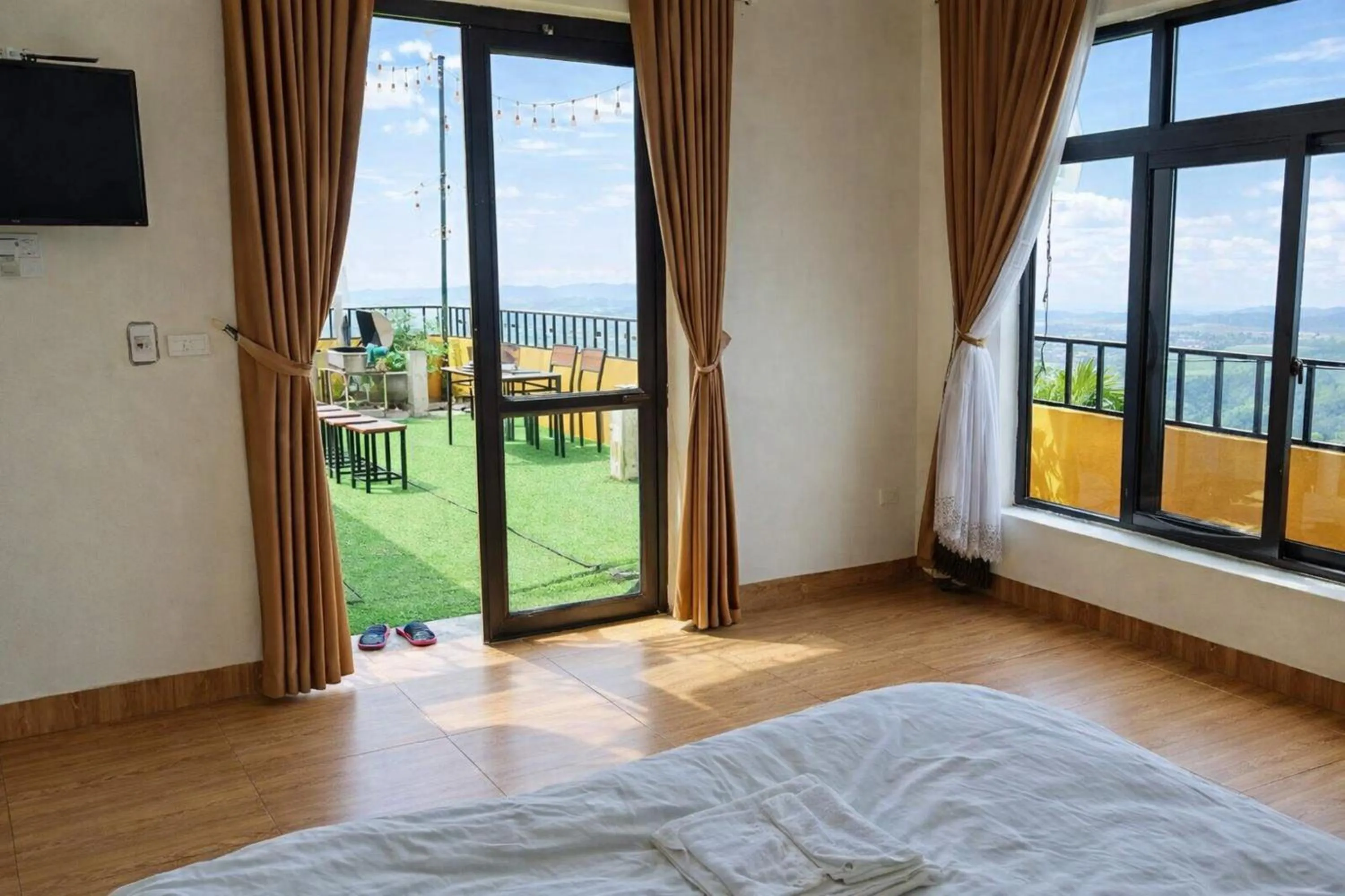 Bed in Sun Villa Tam Đảo