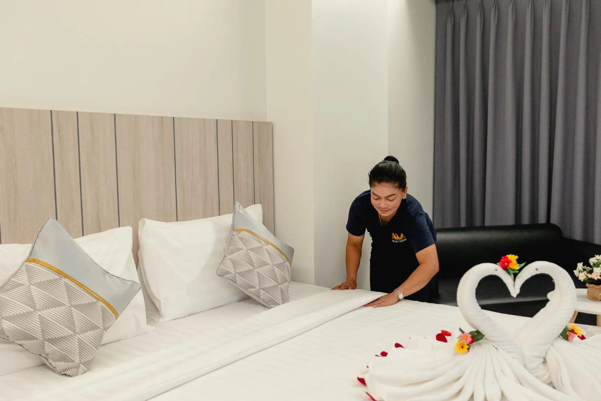 Bed in SUBANAN Residence - SHA Extra Plus Certified