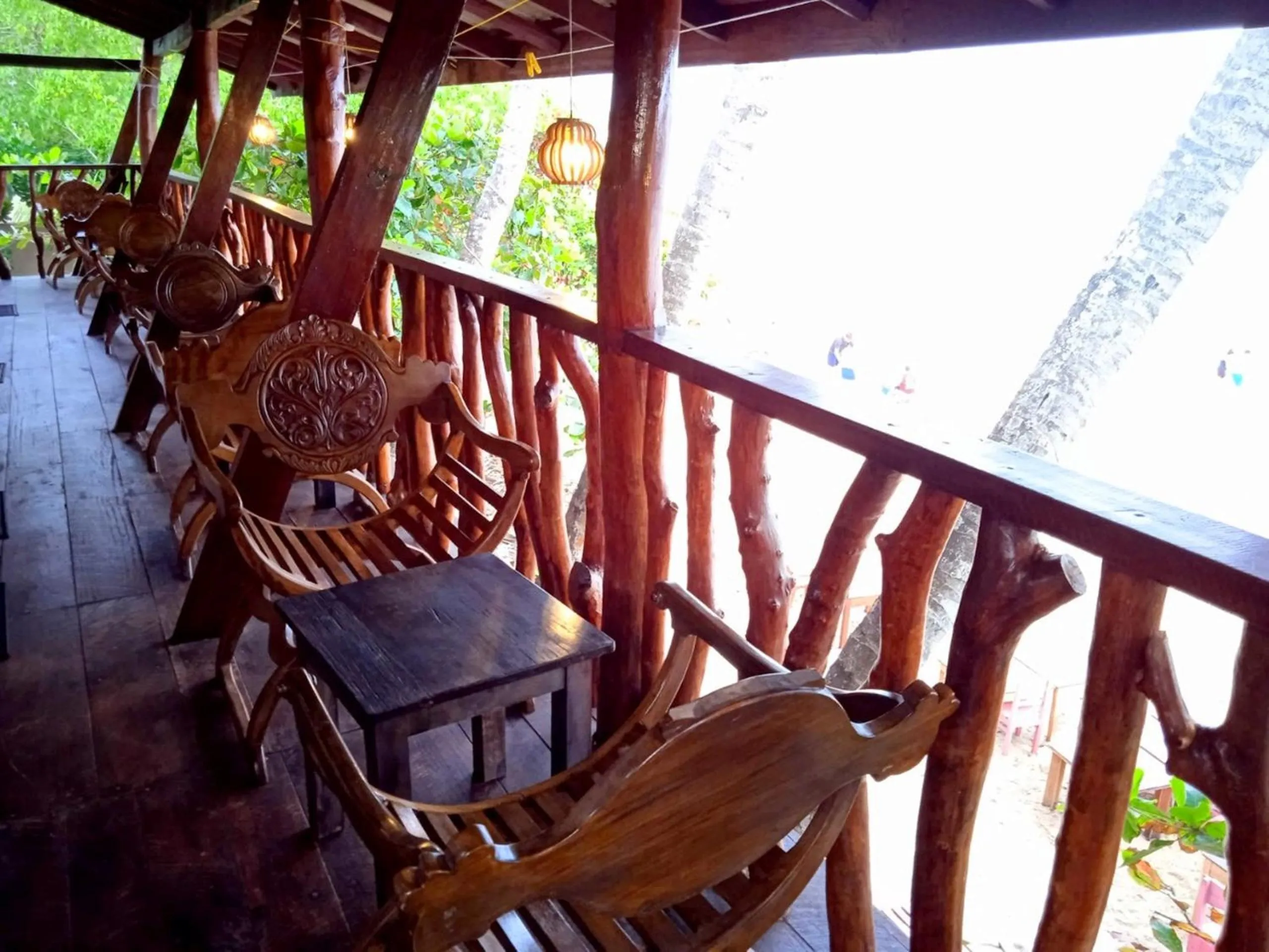Balcony/Terrace in Lucky Sea Beach Hotel