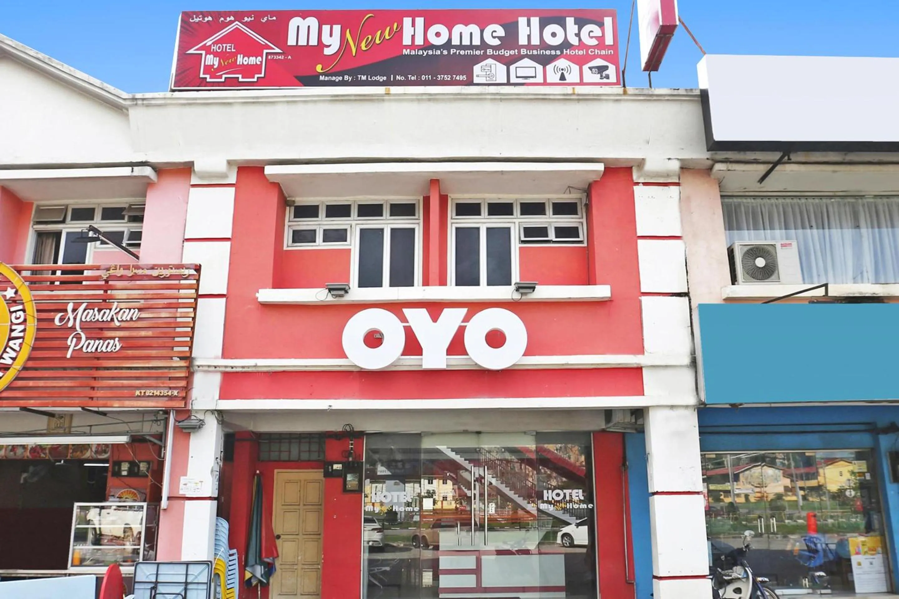 Facade/entrance in Hotel O My New Home Hotel