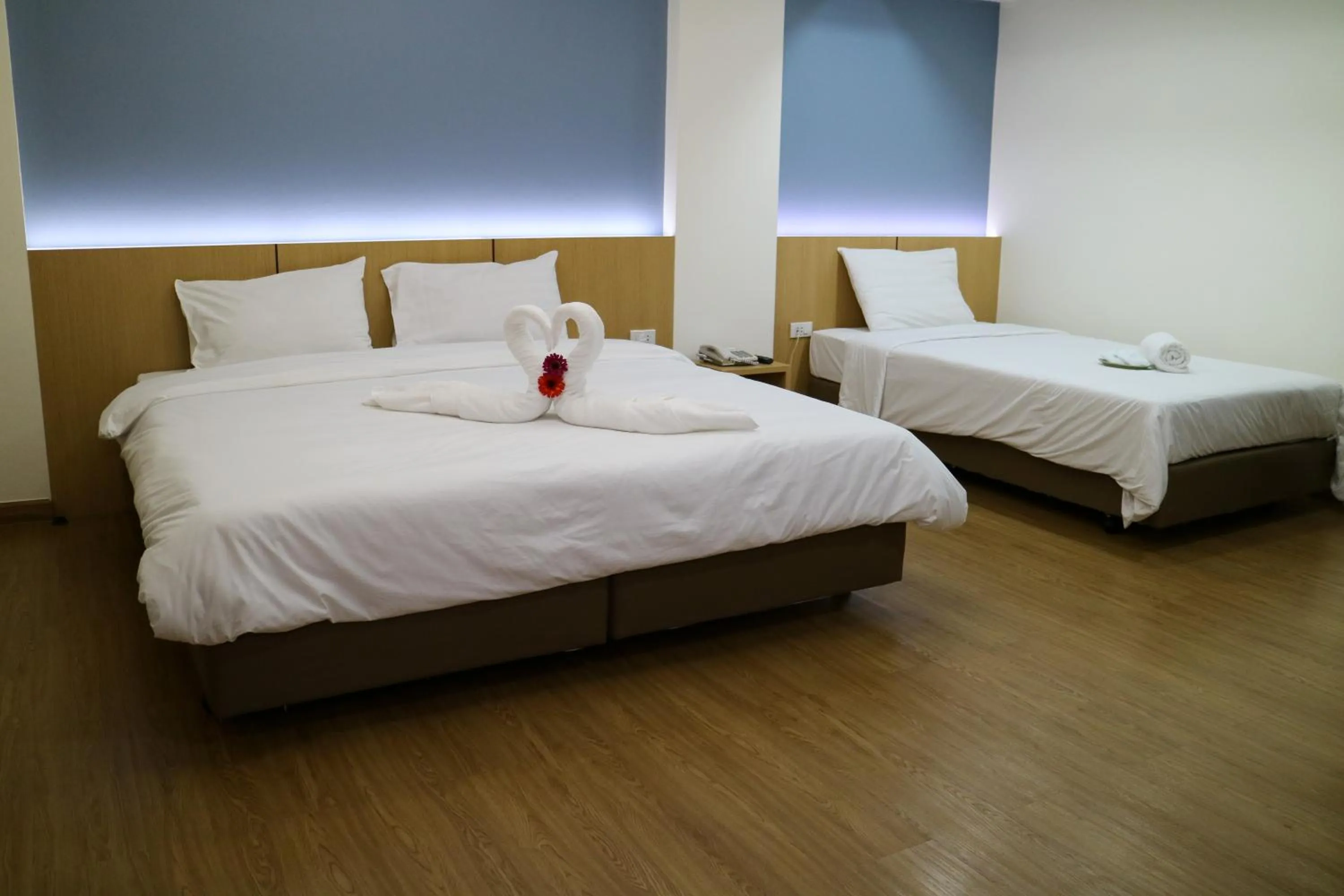 Bed in Beerapan Hotel