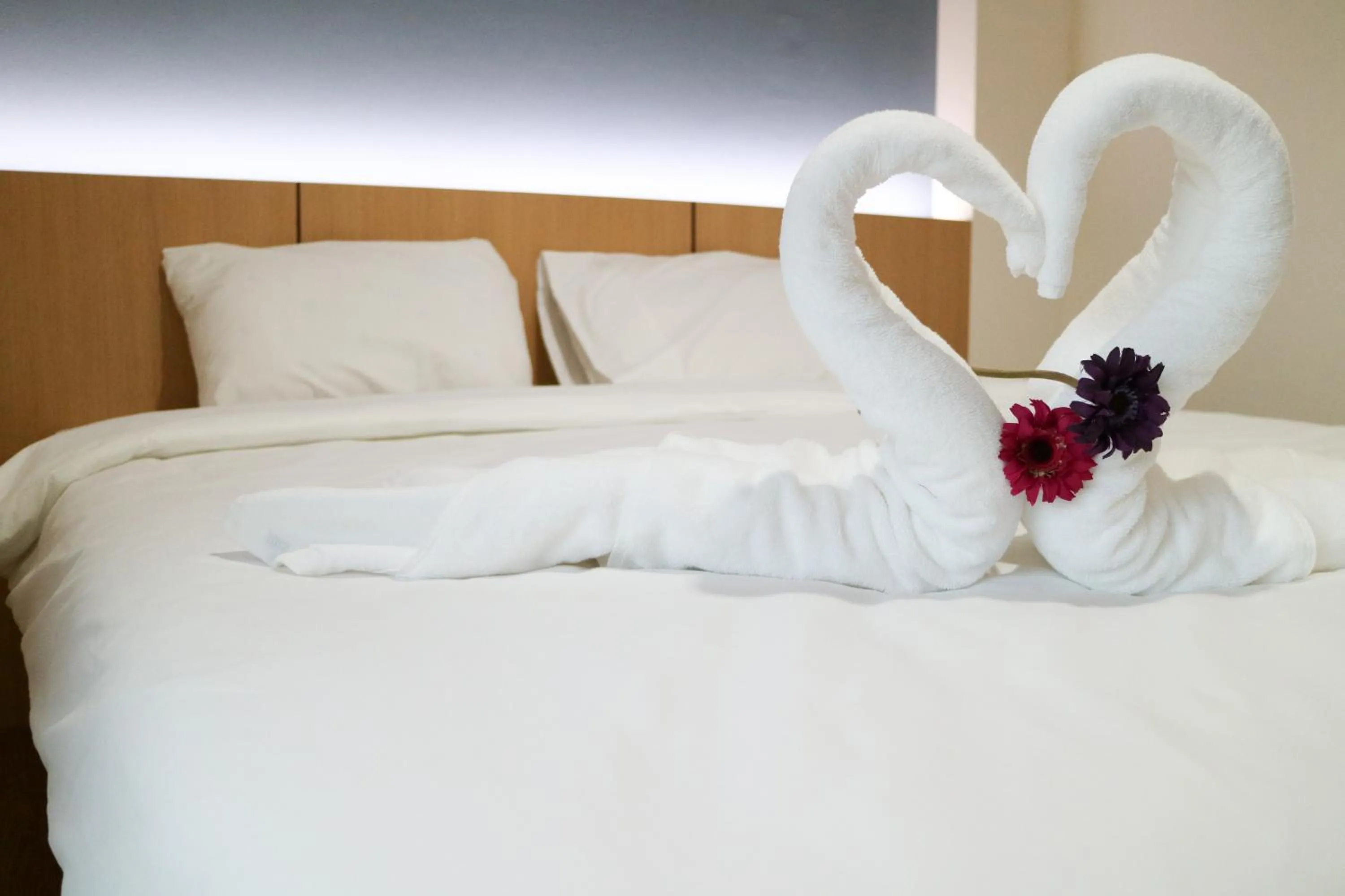 Bed in Beerapan Hotel