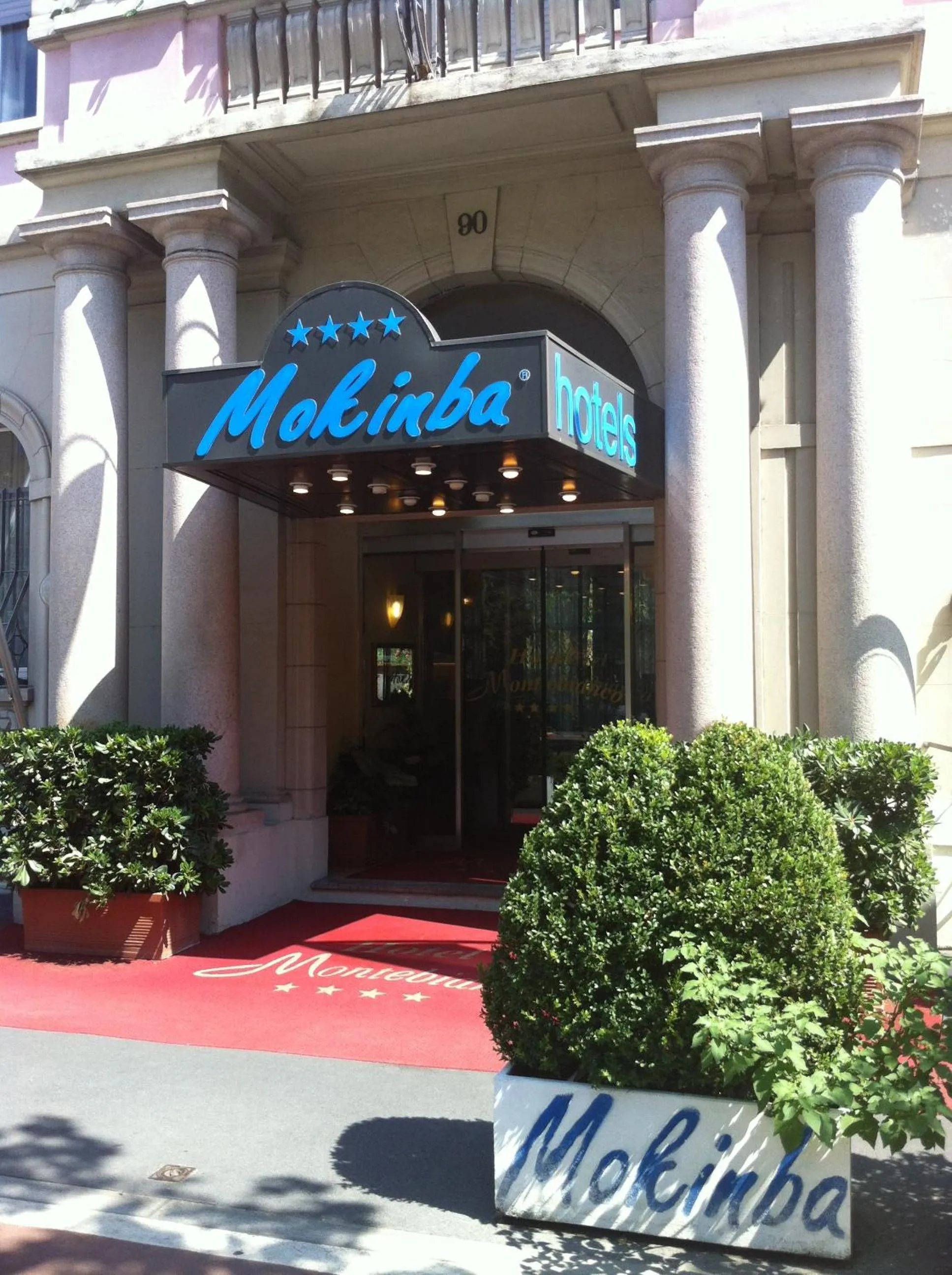Facade/entrance in Mokinba Hotels Montebianco