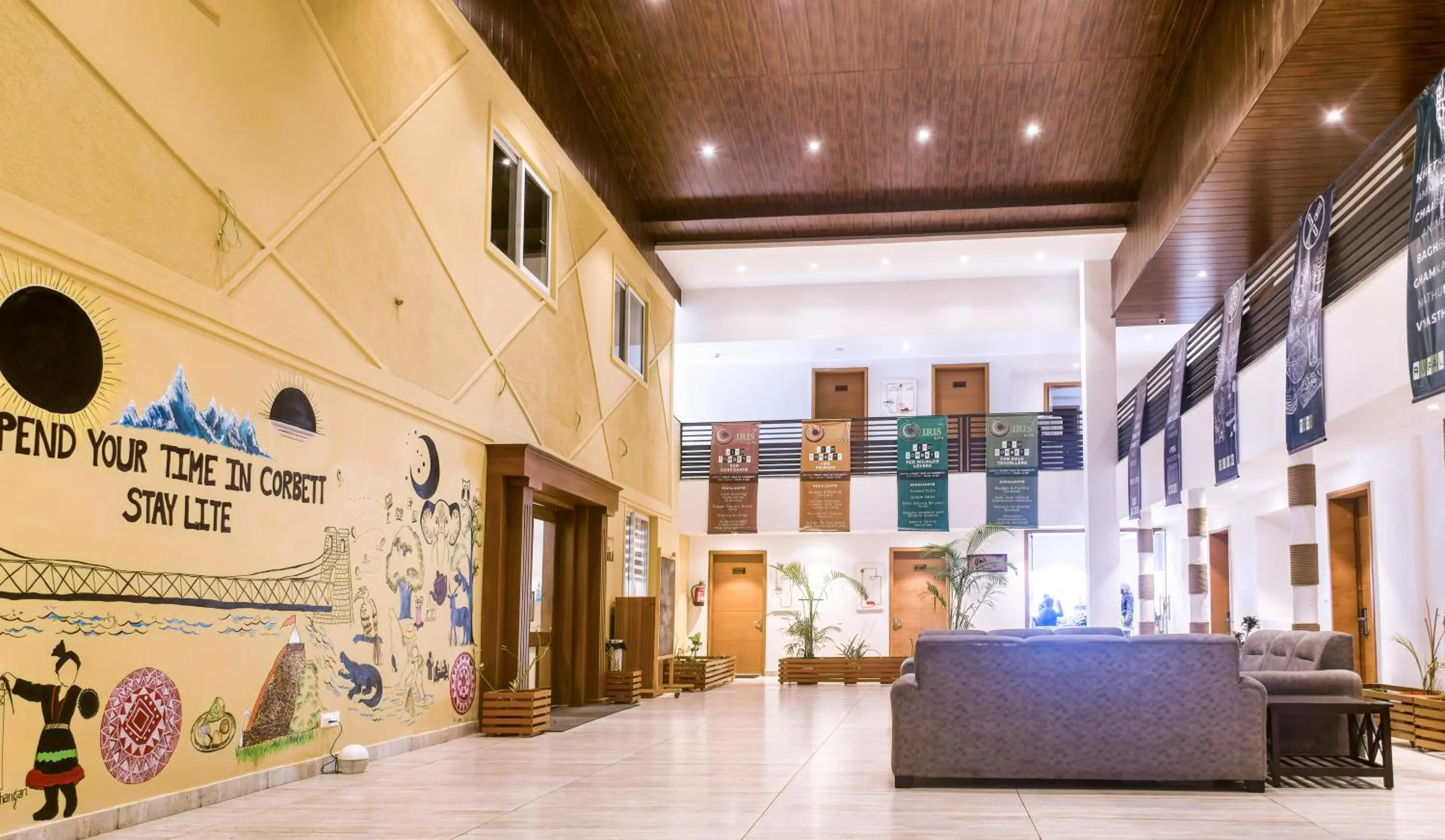 Seating area in Iris Lite Corbett