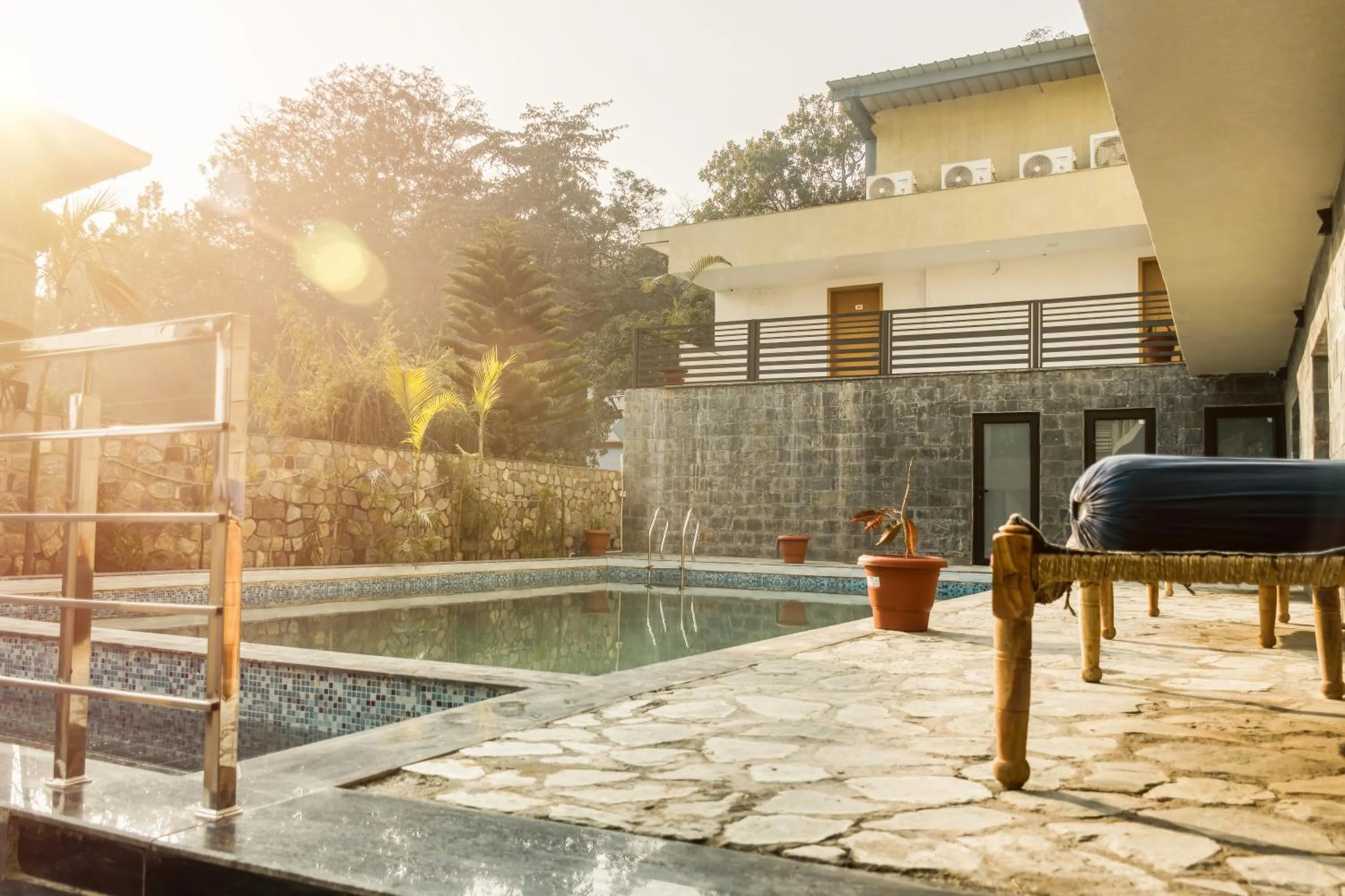 Swimming pool in Iris Lite Corbett