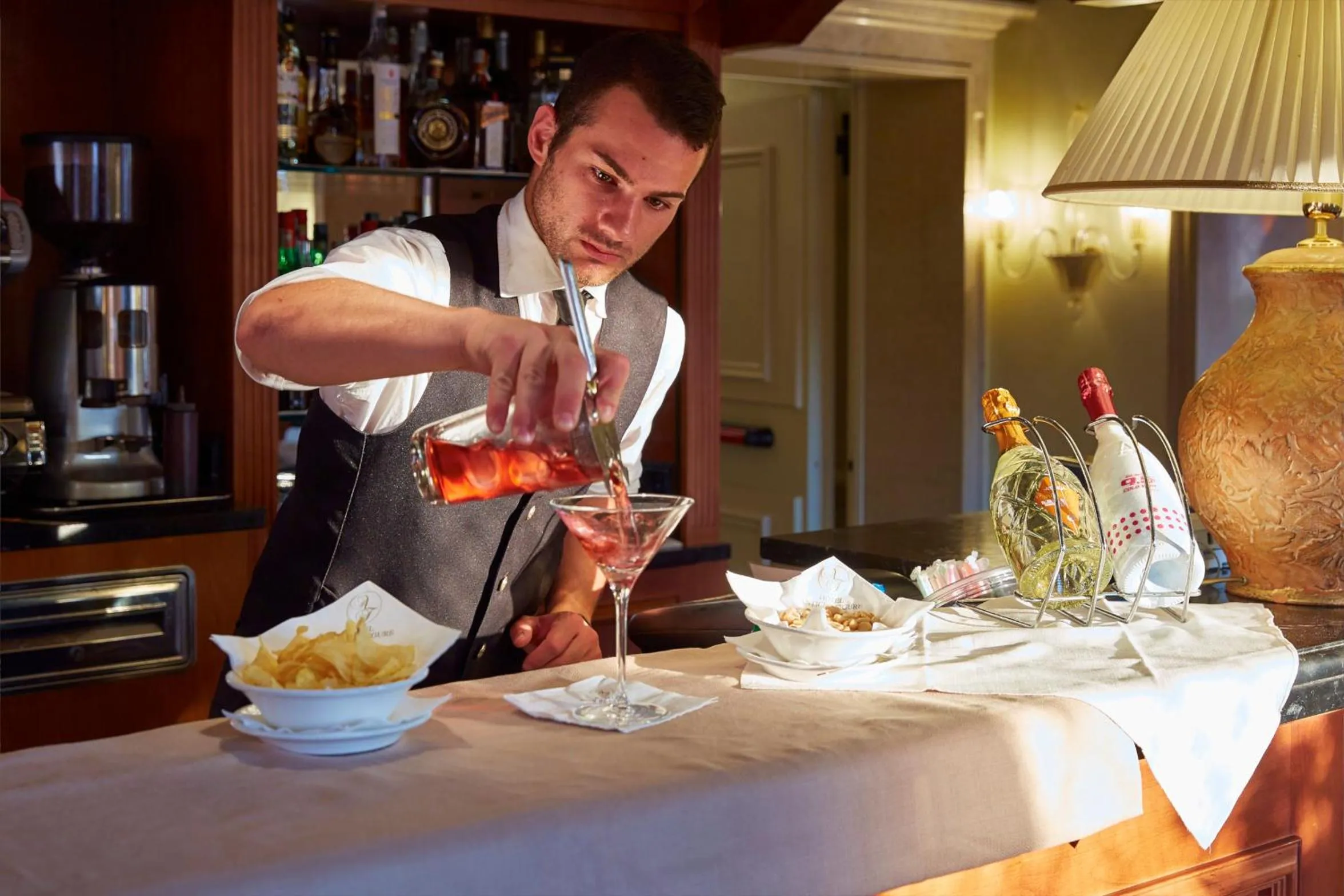 Restaurant/places to eat in Hotel Antiche Figure