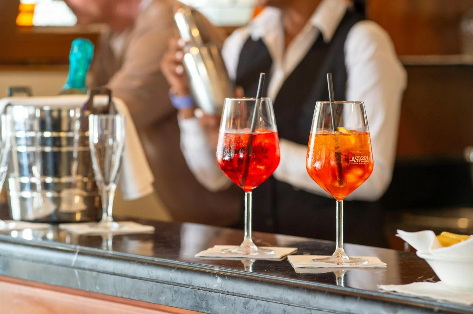 Restaurant/places to eat in Hotel Antiche Figure