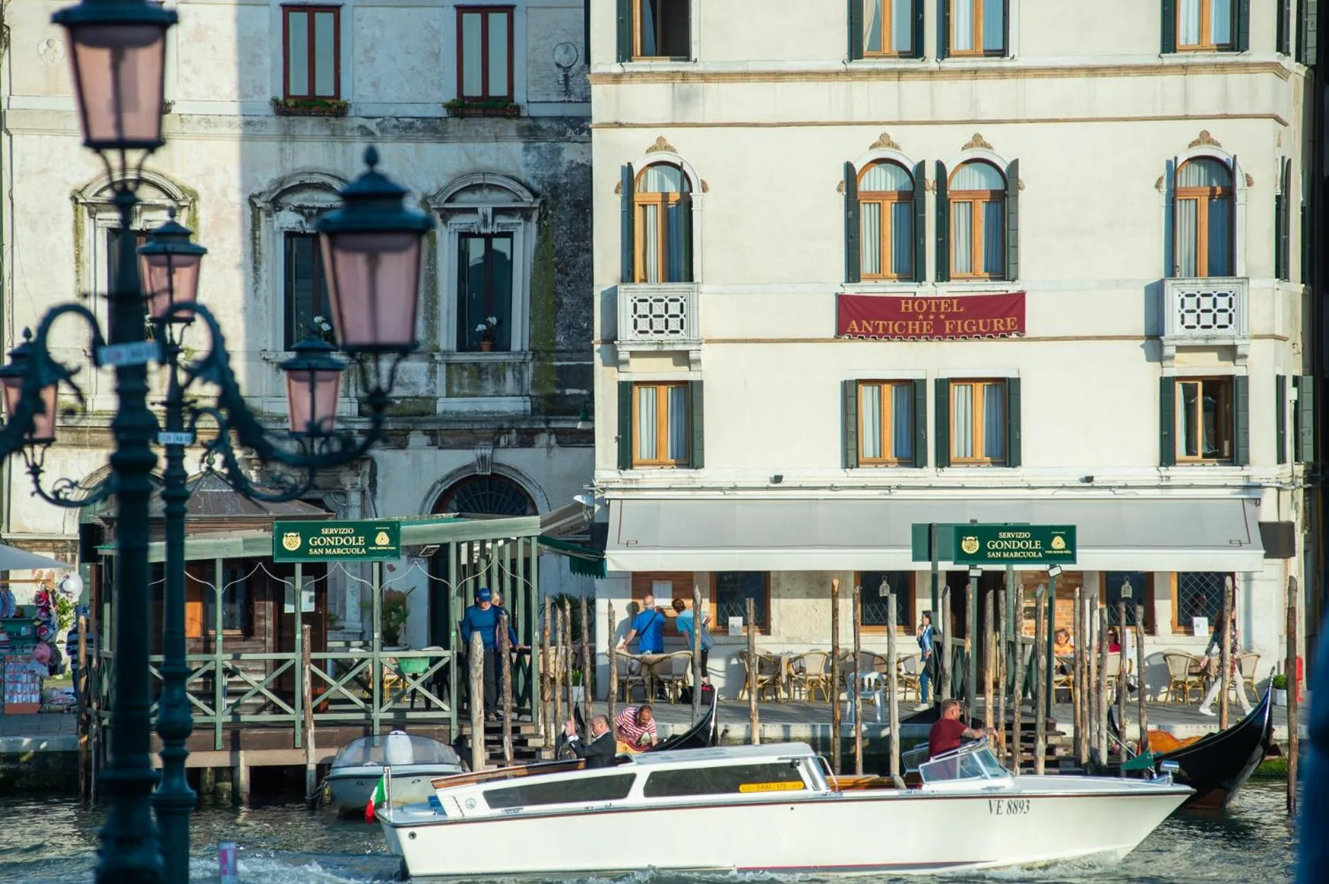 Balcony/Terrace in Hotel Antiche Figure