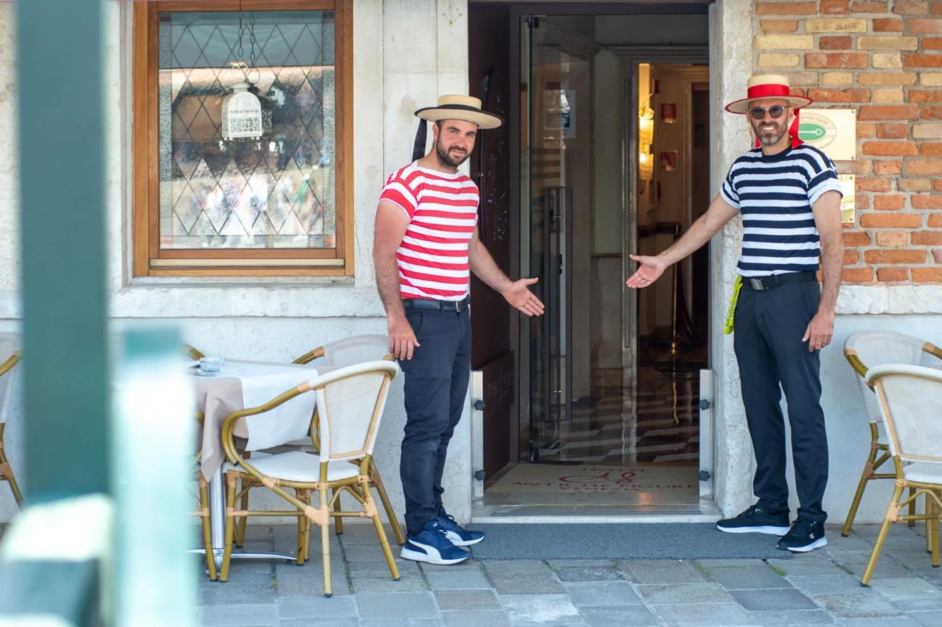 Lobby or reception in Hotel Antiche Figure