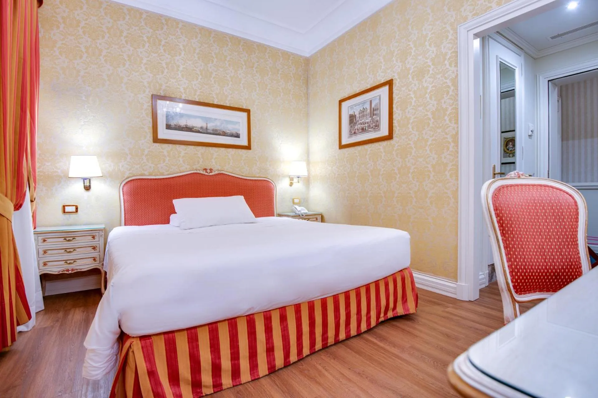 Bed in Hotel Antiche Figure