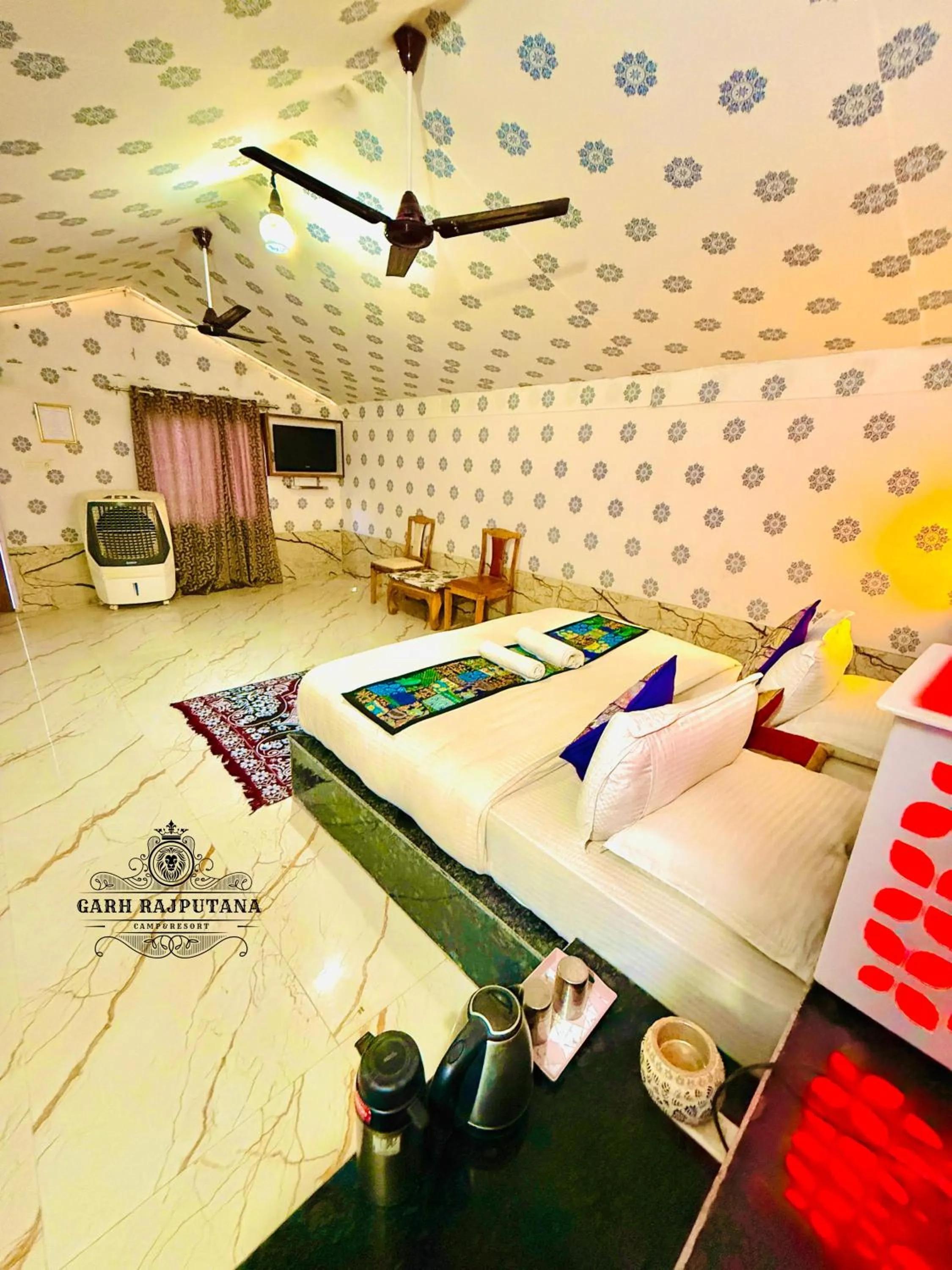 room service, Bed in Garh Rajputana camp