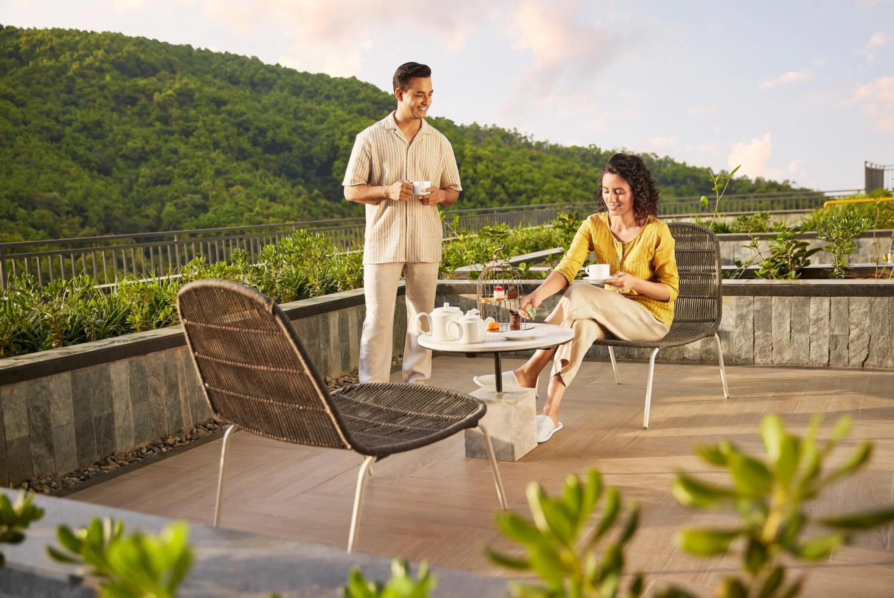 Balcony/Terrace in Hyatt Regency Dehradun Resort and Spa