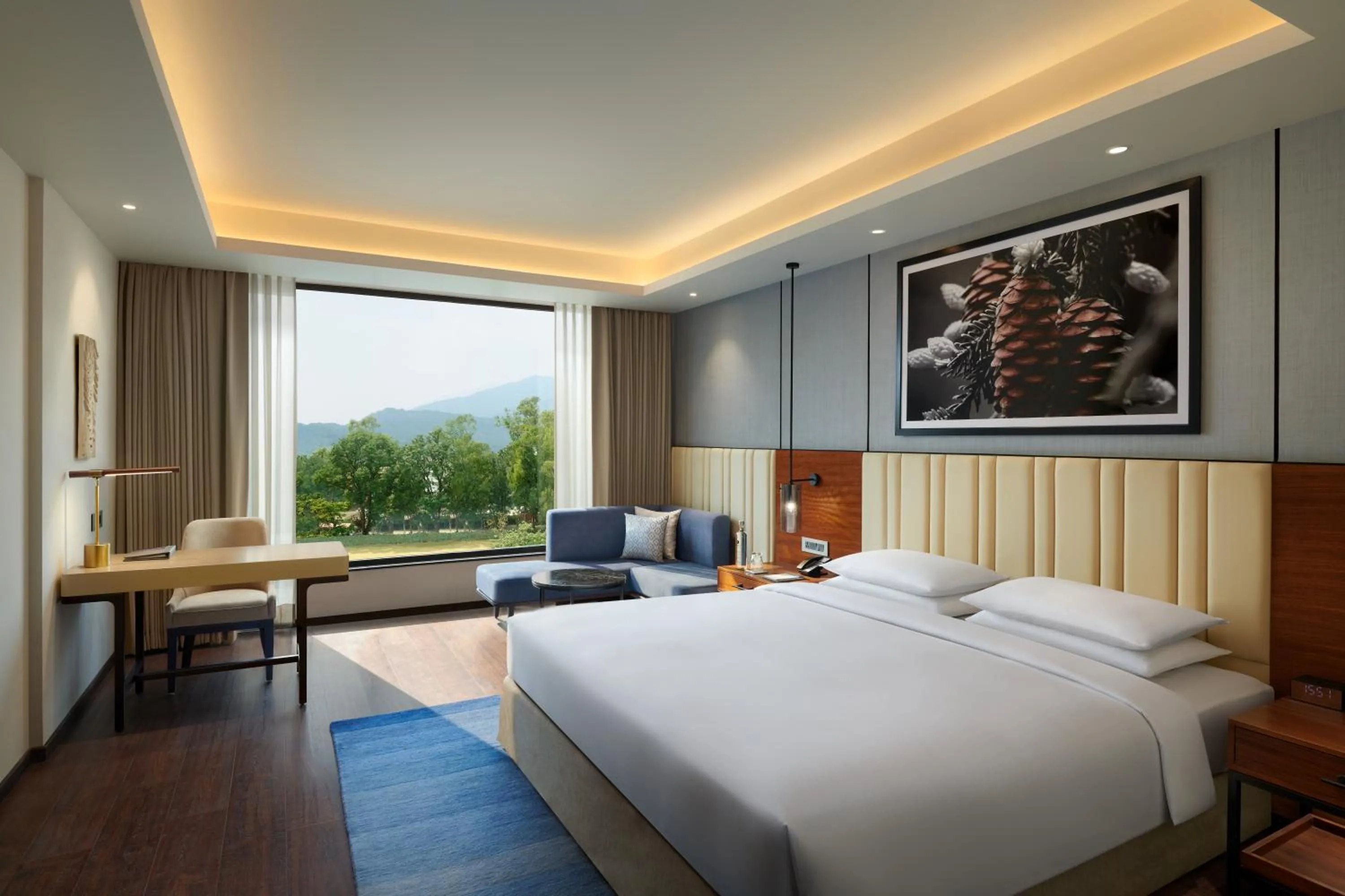 Bedroom, Bed in Hyatt Regency Dehradun Resort and Spa