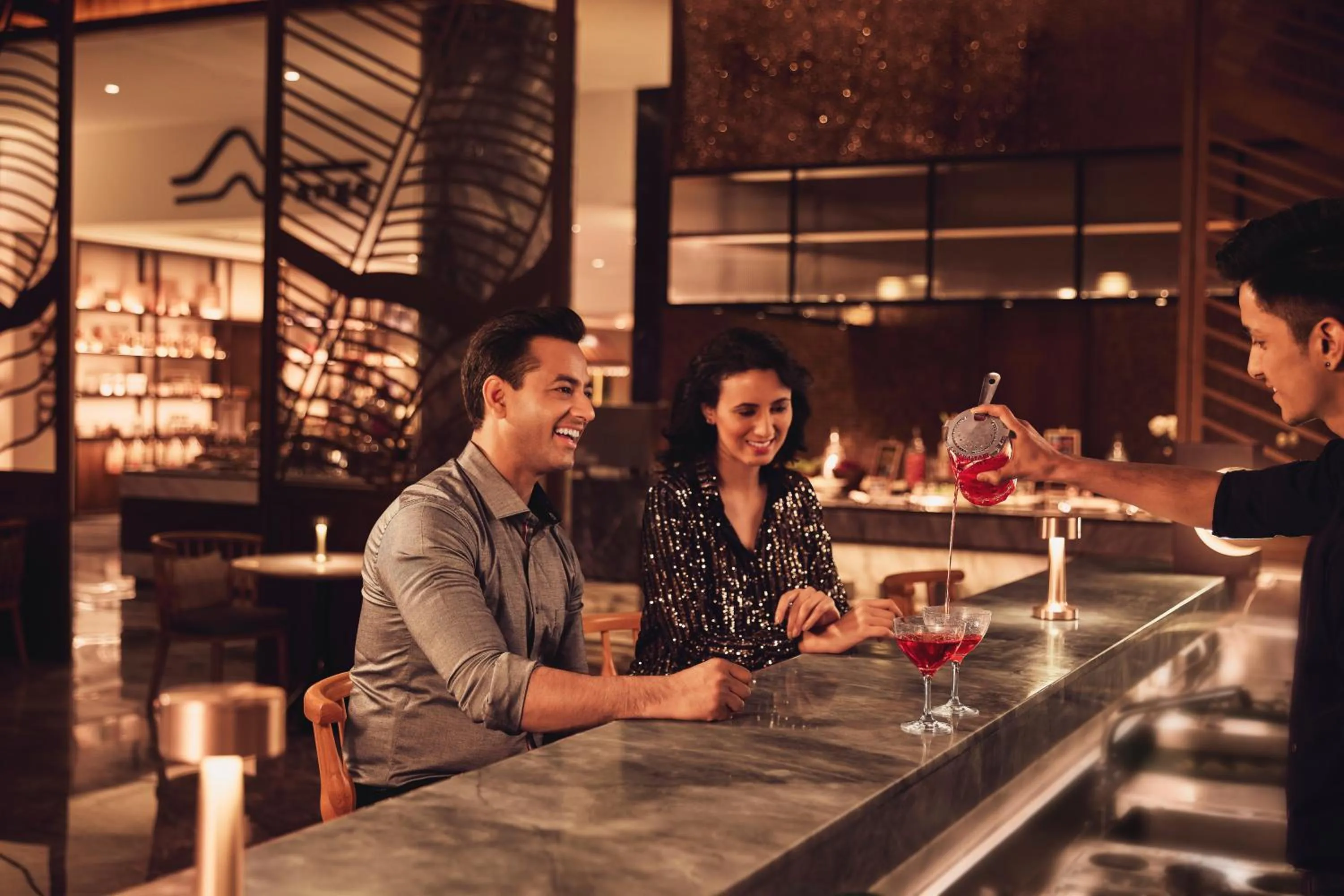 Lounge or bar in Hyatt Regency Dehradun Resort and Spa