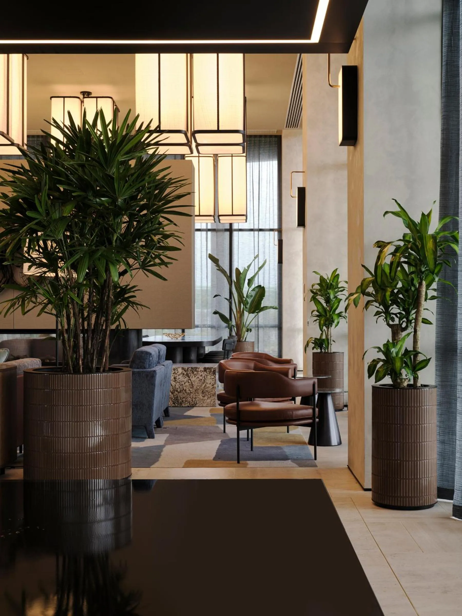 Lobby or reception in Hyatt Place Melbourne Caribbean Park