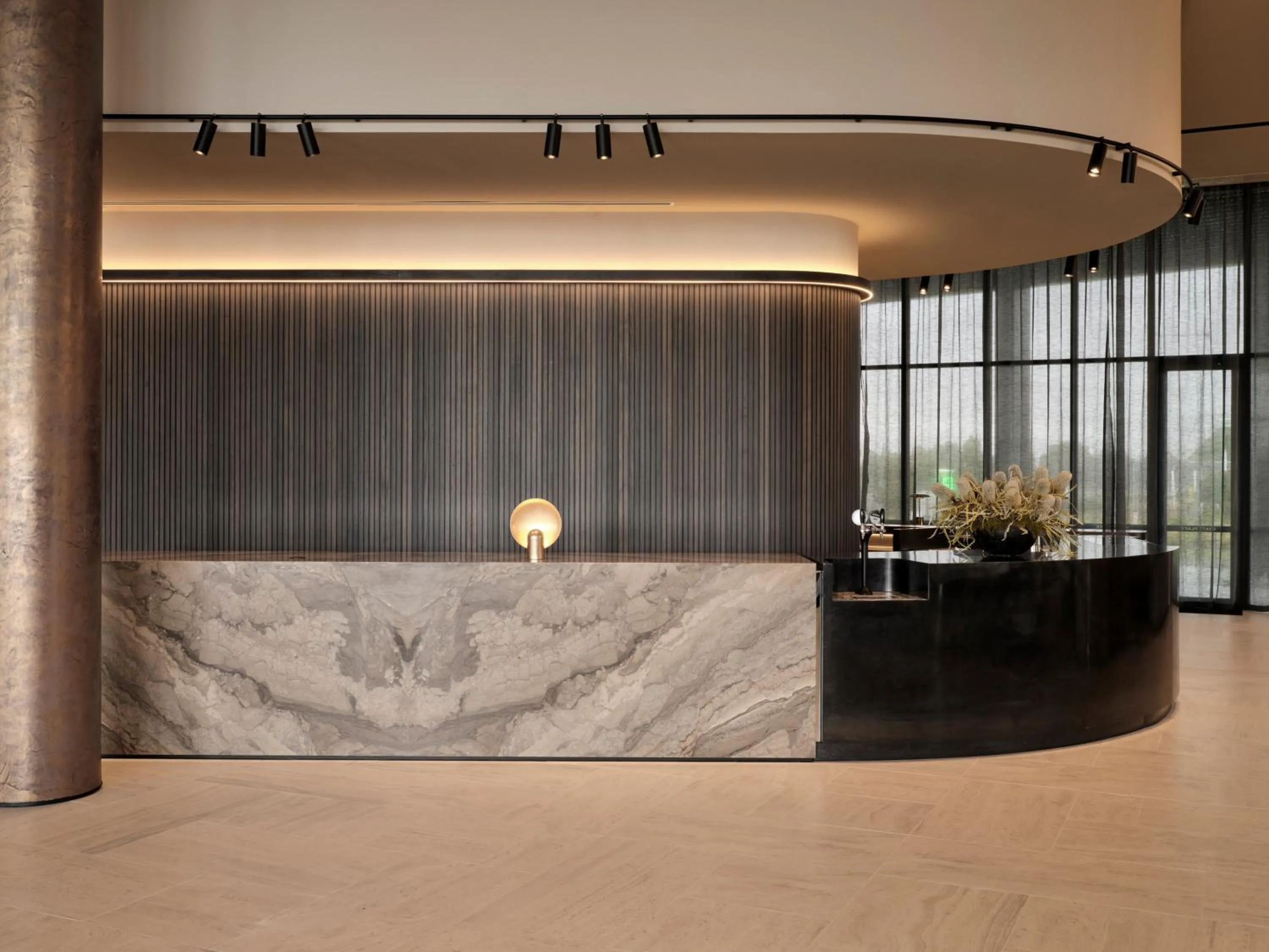 Lobby or reception in Hyatt Place Melbourne Caribbean Park