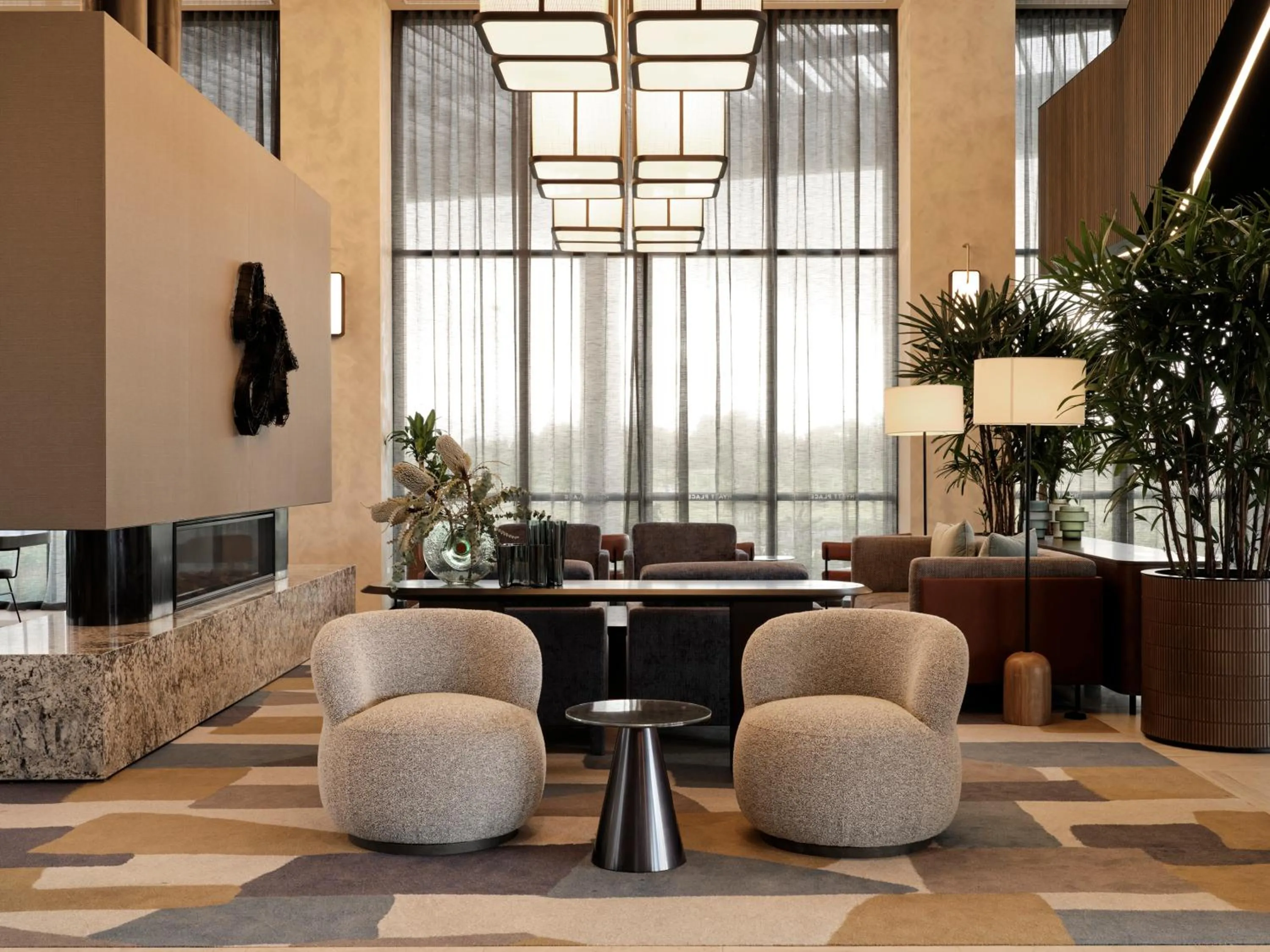 Lobby or reception in Hyatt Place Melbourne Caribbean Park