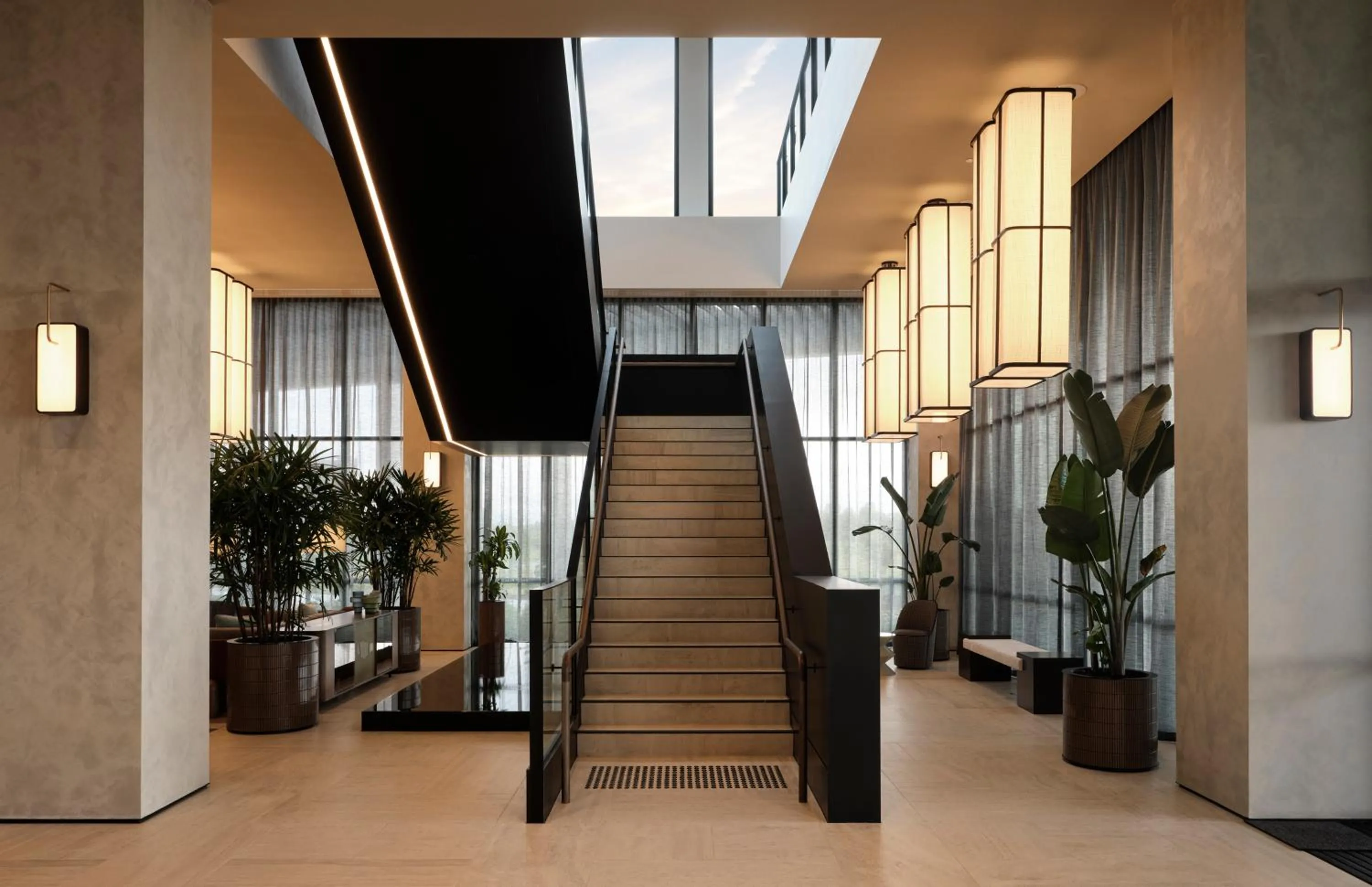 Lobby or reception in Hyatt Place Melbourne Caribbean Park