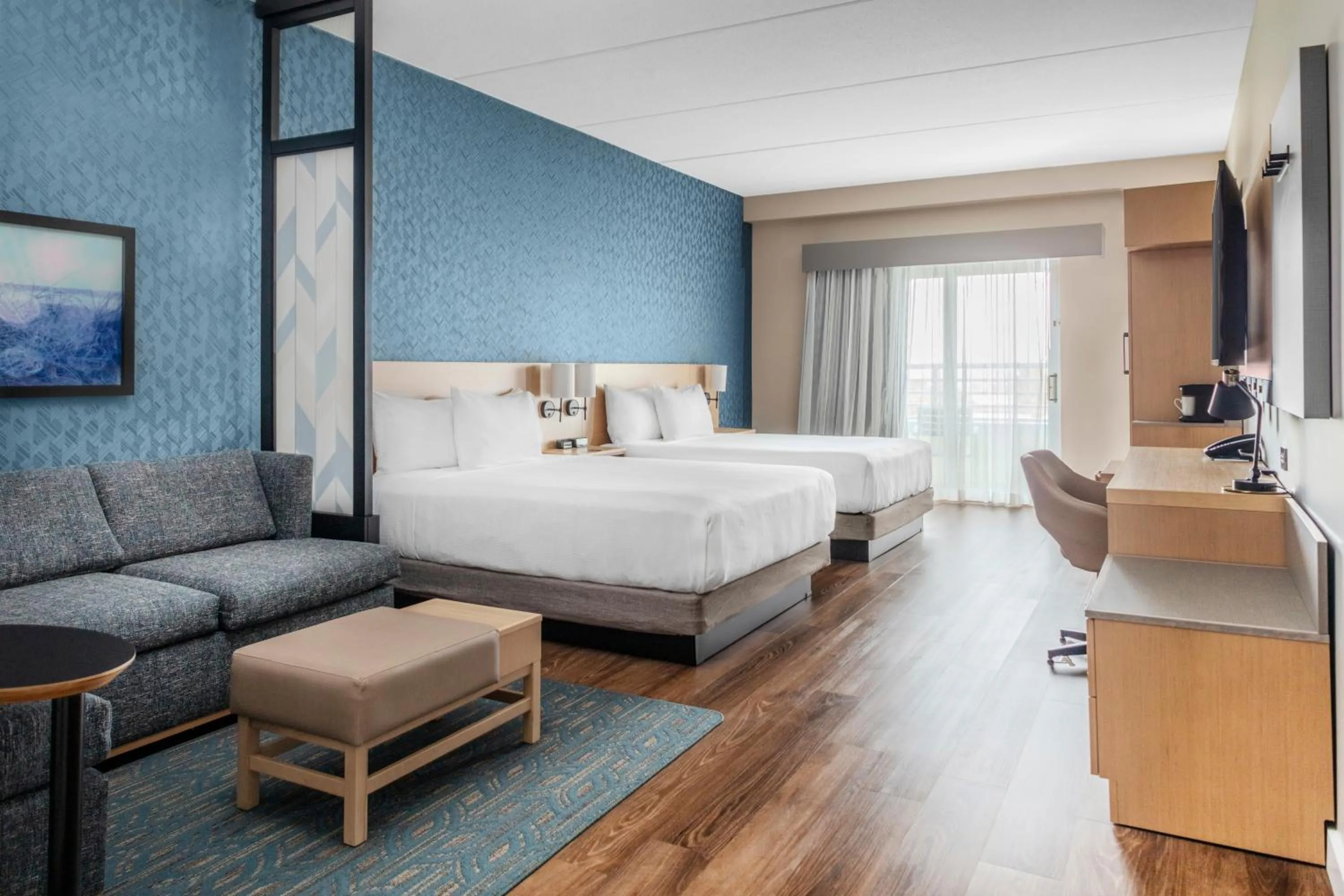 Bedroom, Bed in Hyatt Place St Augustine Vilano Beach