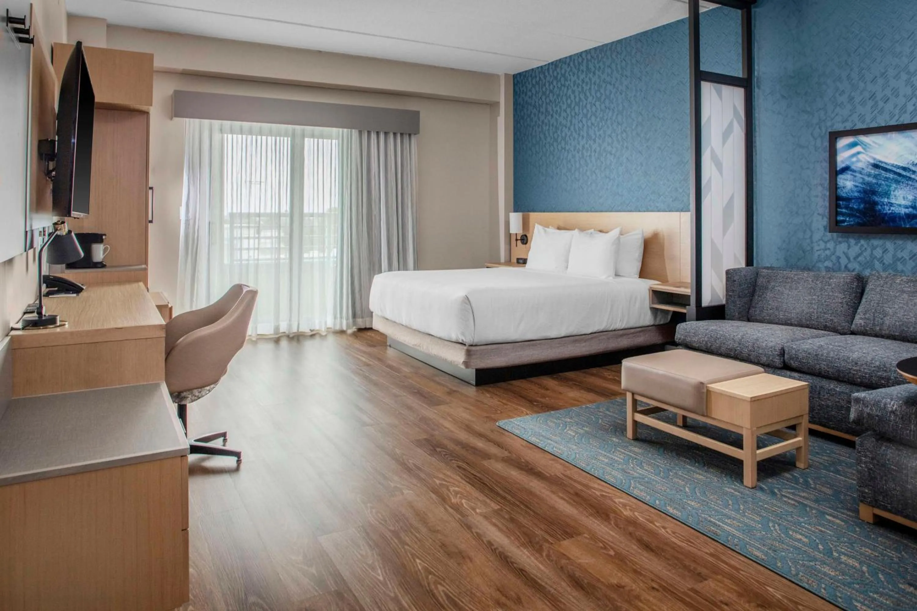 Bedroom, Bed in Hyatt Place St Augustine Vilano Beach