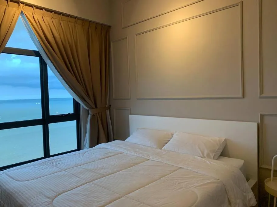 Bed in Kuantan Seaview Studio@Imperium Residence TgLumpur