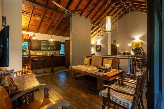 Kitchen or kitchenette in amã Stays & Trails - The Old Cattleshed, Wayanad