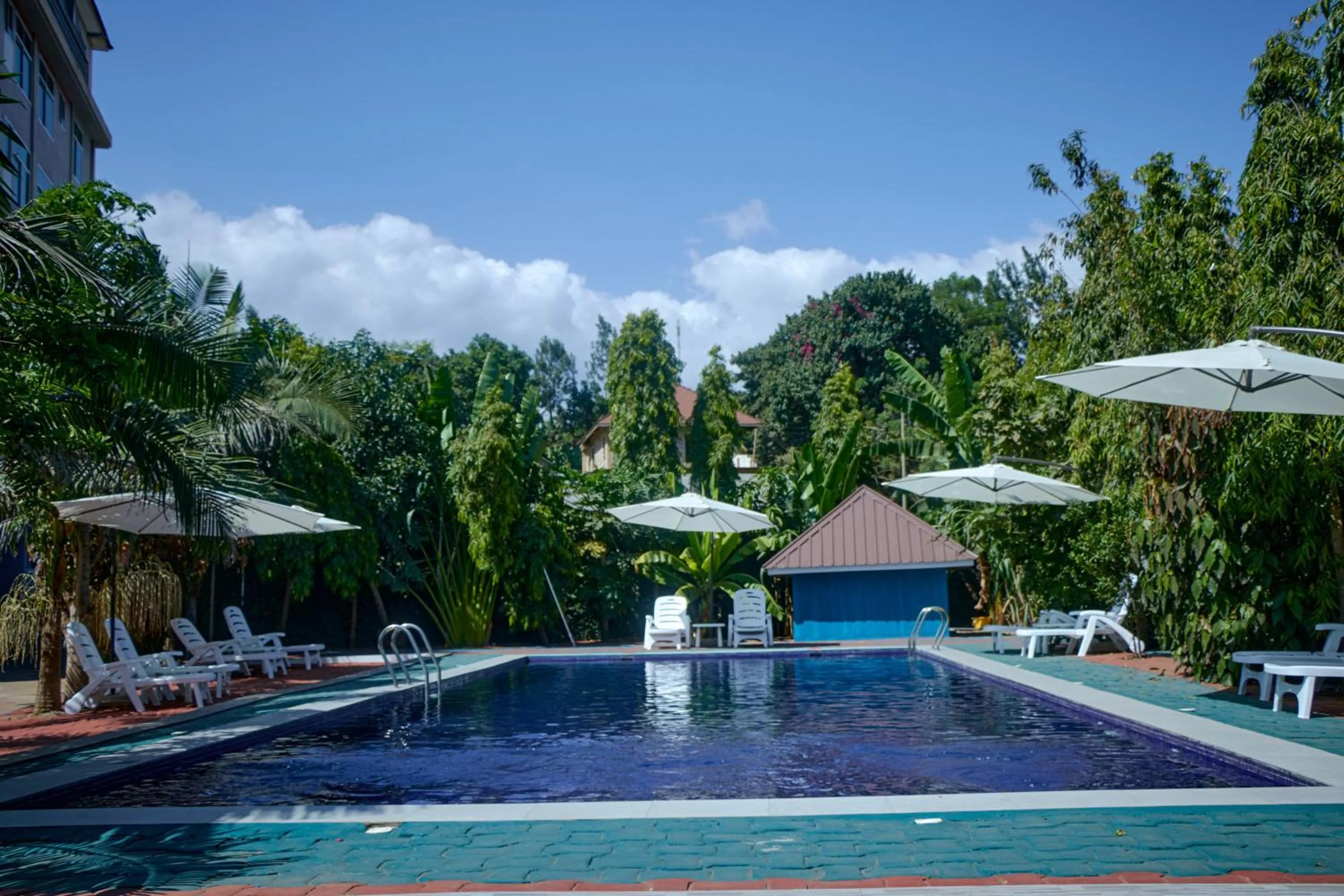 Garden in Elanacha Hotel