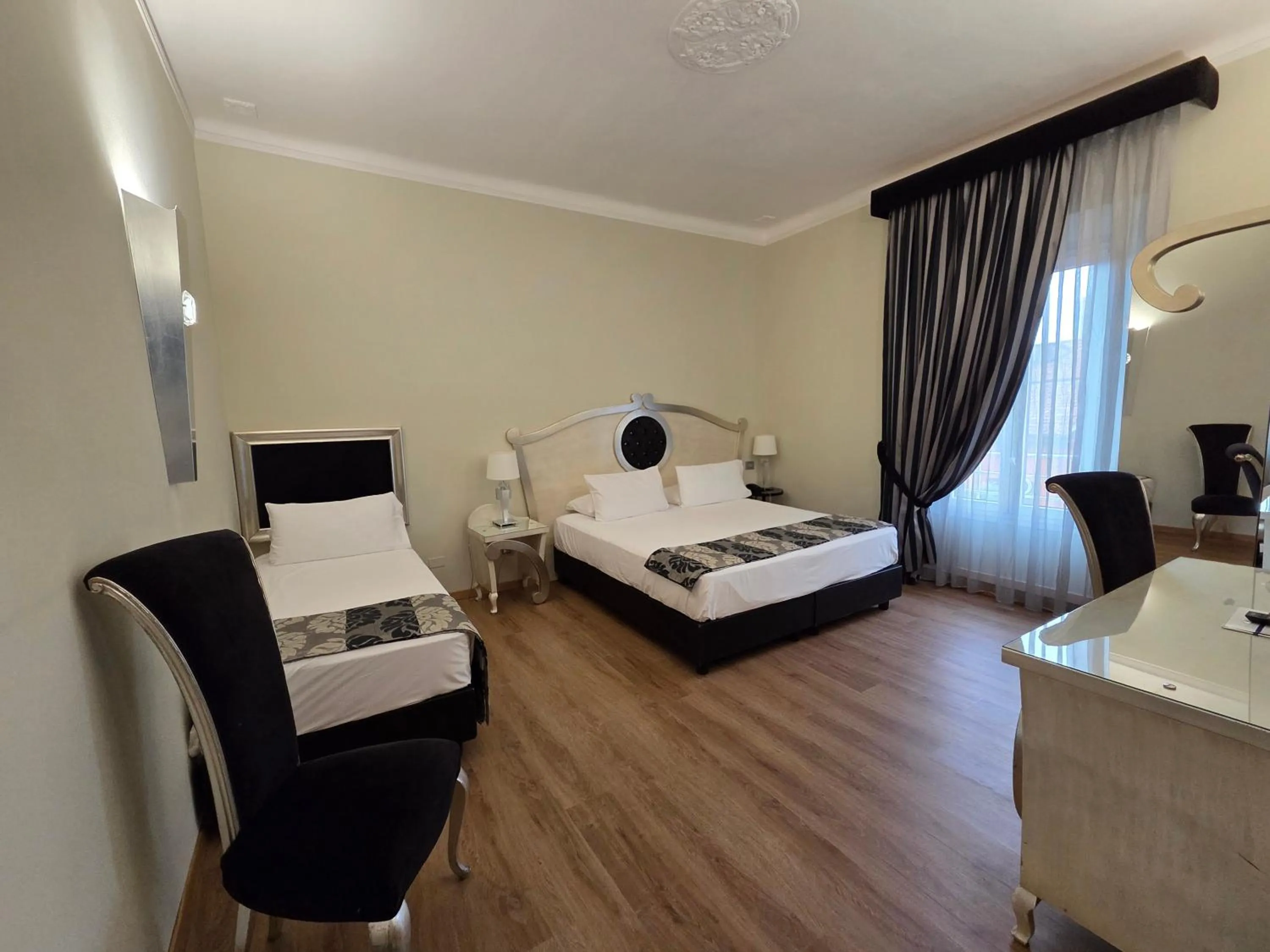 Bed in Zanhotel Tre Vecchi