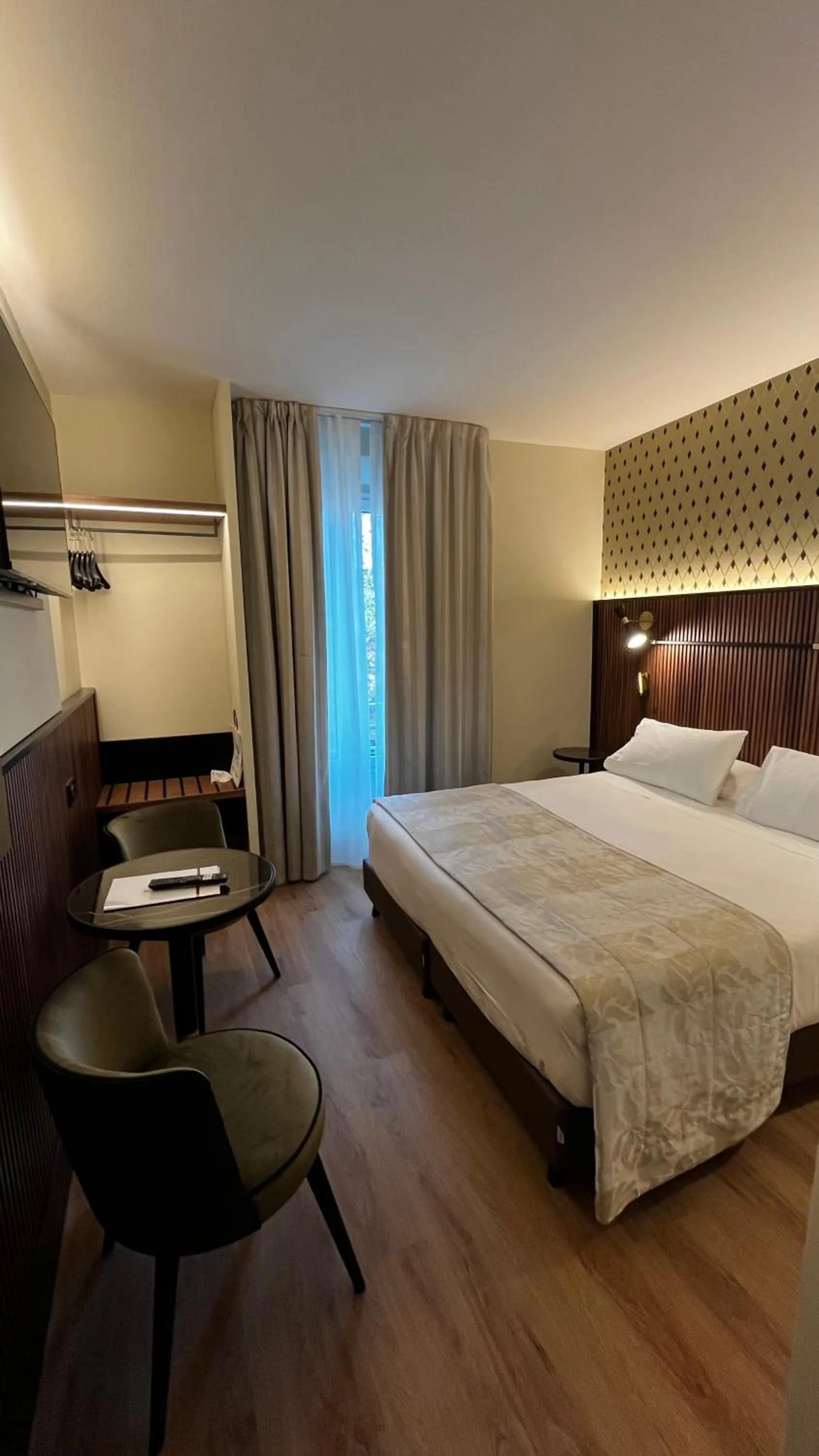 Bed in Zanhotel Tre Vecchi