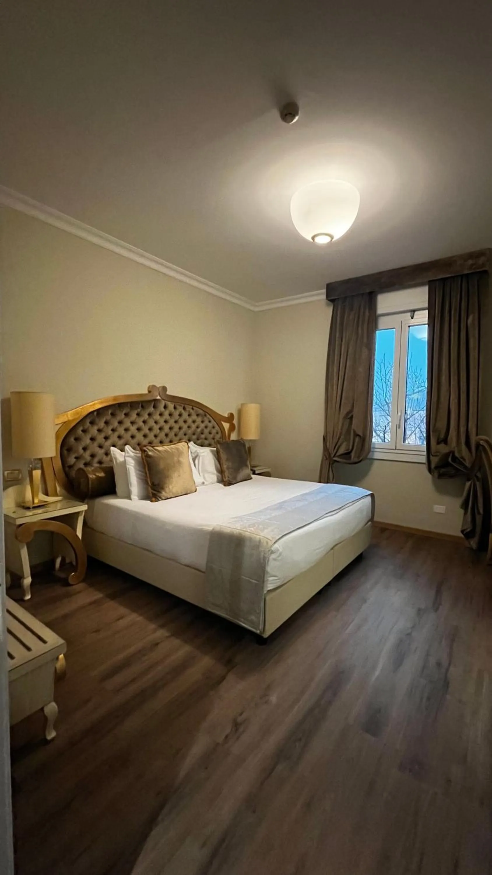 Bed in Zanhotel Tre Vecchi