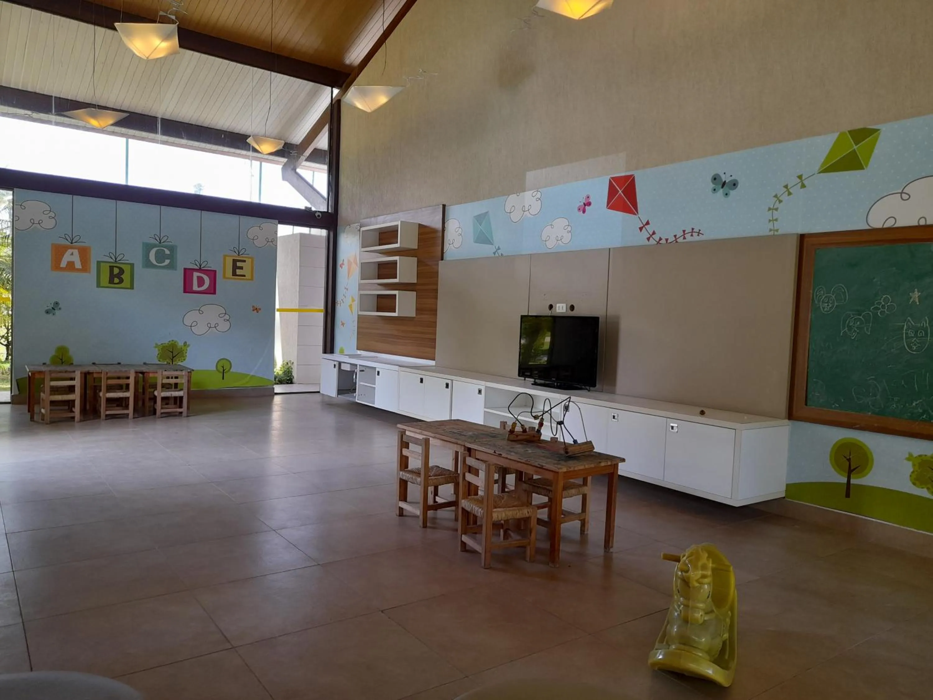 Seating area in Aconchegante Flat em condomínio na beira mar de Muro Alto - Malawi Beach Resort