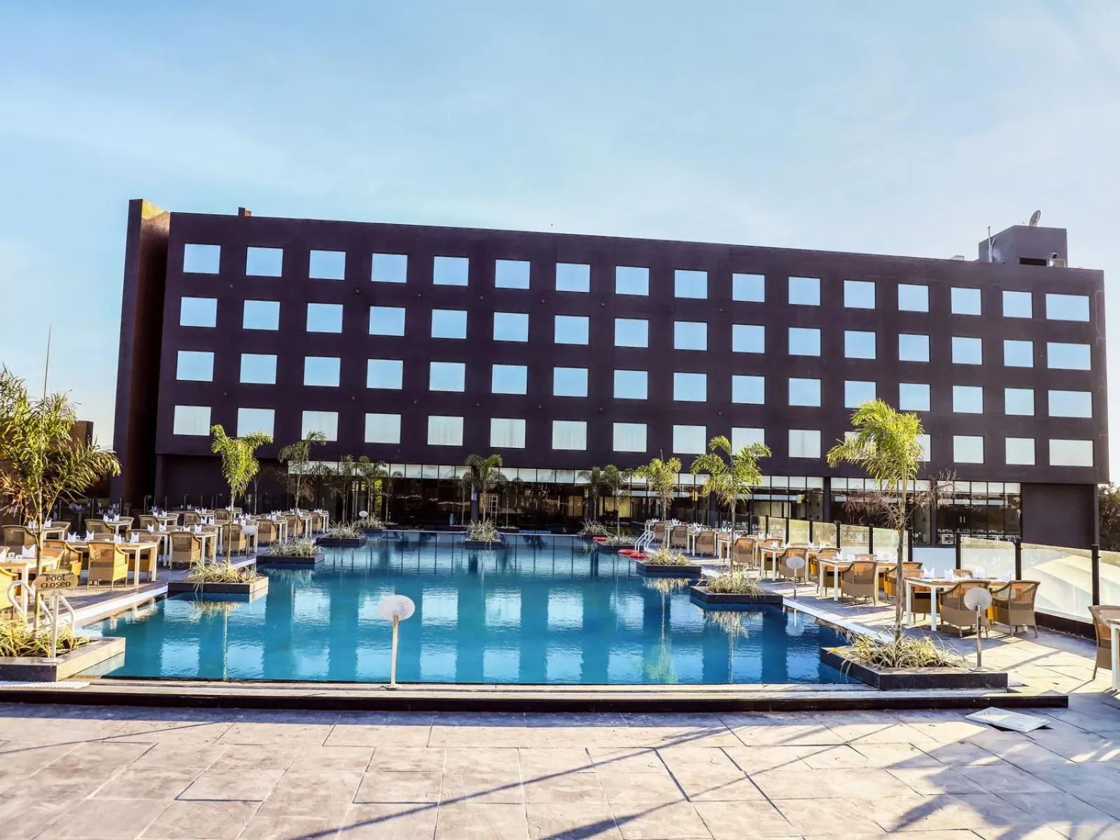 Property building in Essentia Luxury Hotel Indore