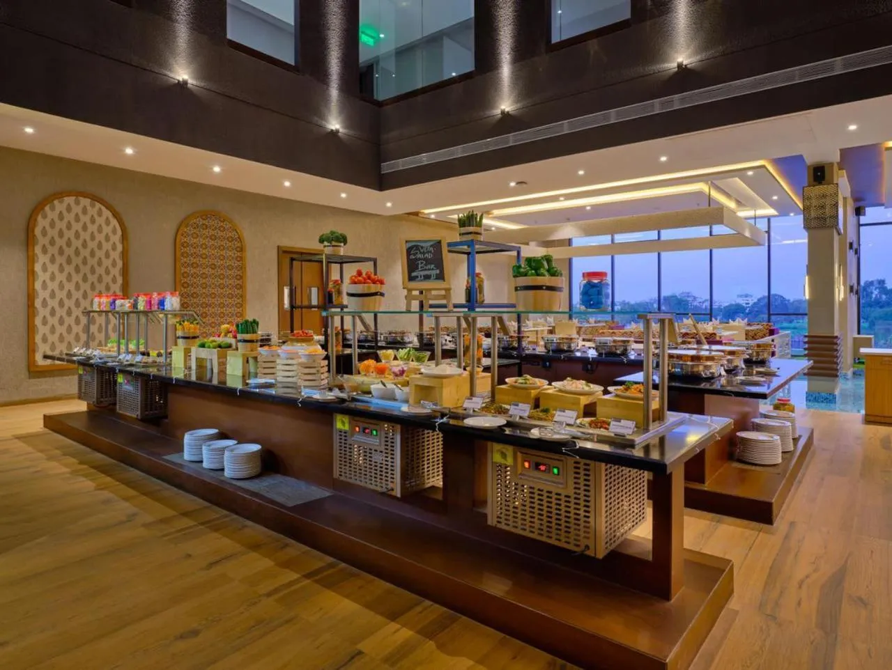 Breakfast in Essentia Luxury Hotel Indore