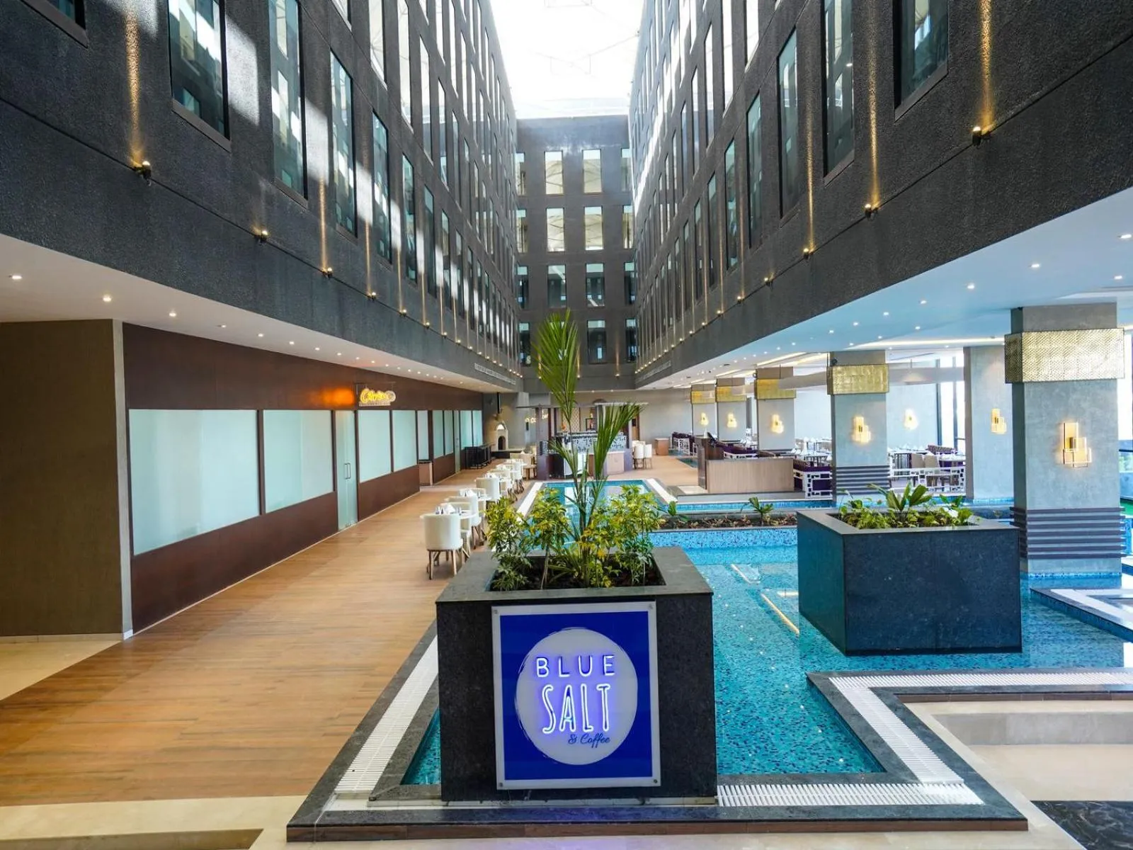 Restaurant/places to eat in Essentia Luxury Hotel Indore