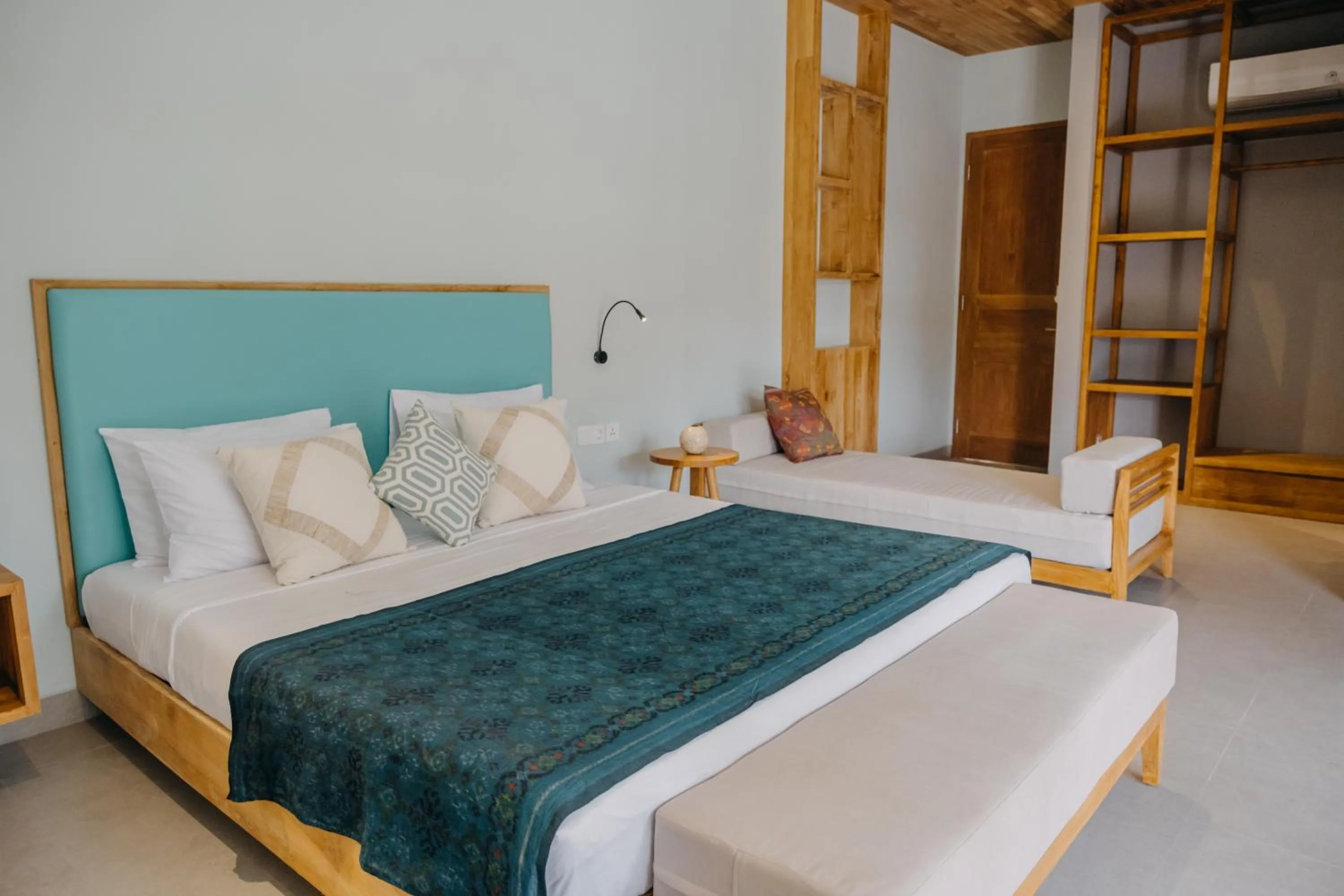 Bed in Wana Karsa Ubud Hotel